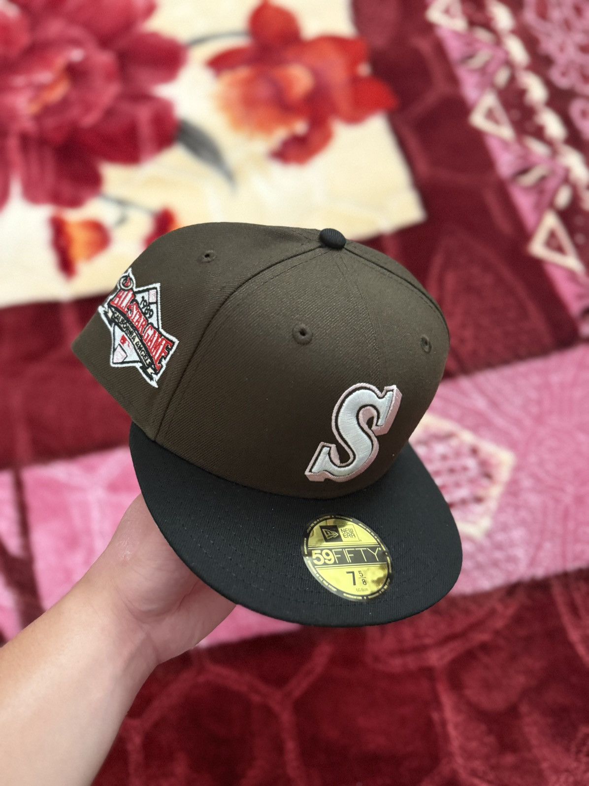New Era Mag Park Seattle Mariners Pink Mocha 2.0 1989 ASG 7 5/8 Size ONE SIZE - 1 Thumbnail
