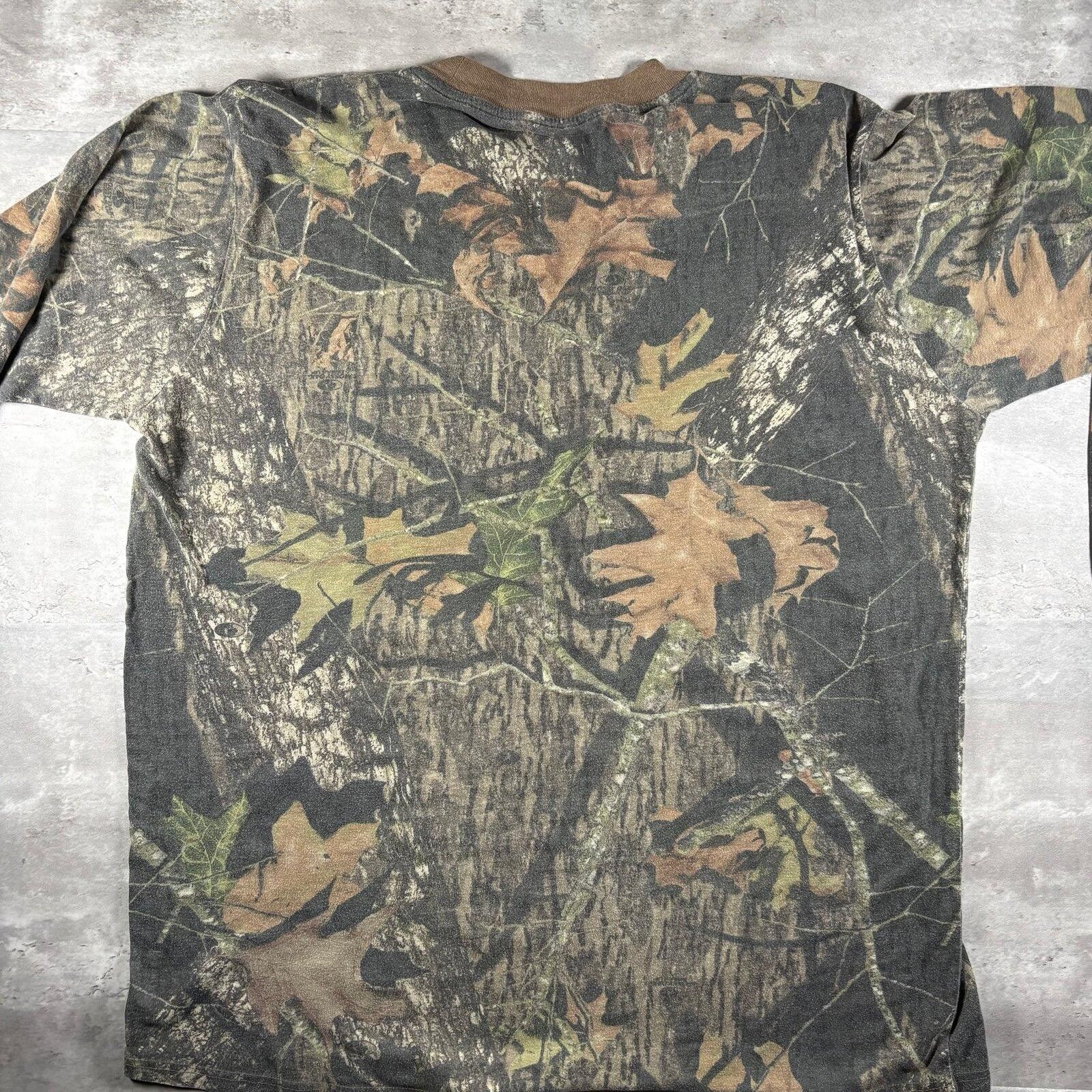 Jerzees Vintage 90s Realtree camo ringer longsleeve tee Size US XL / EU 56 / 4 - 7 Thumbnail
