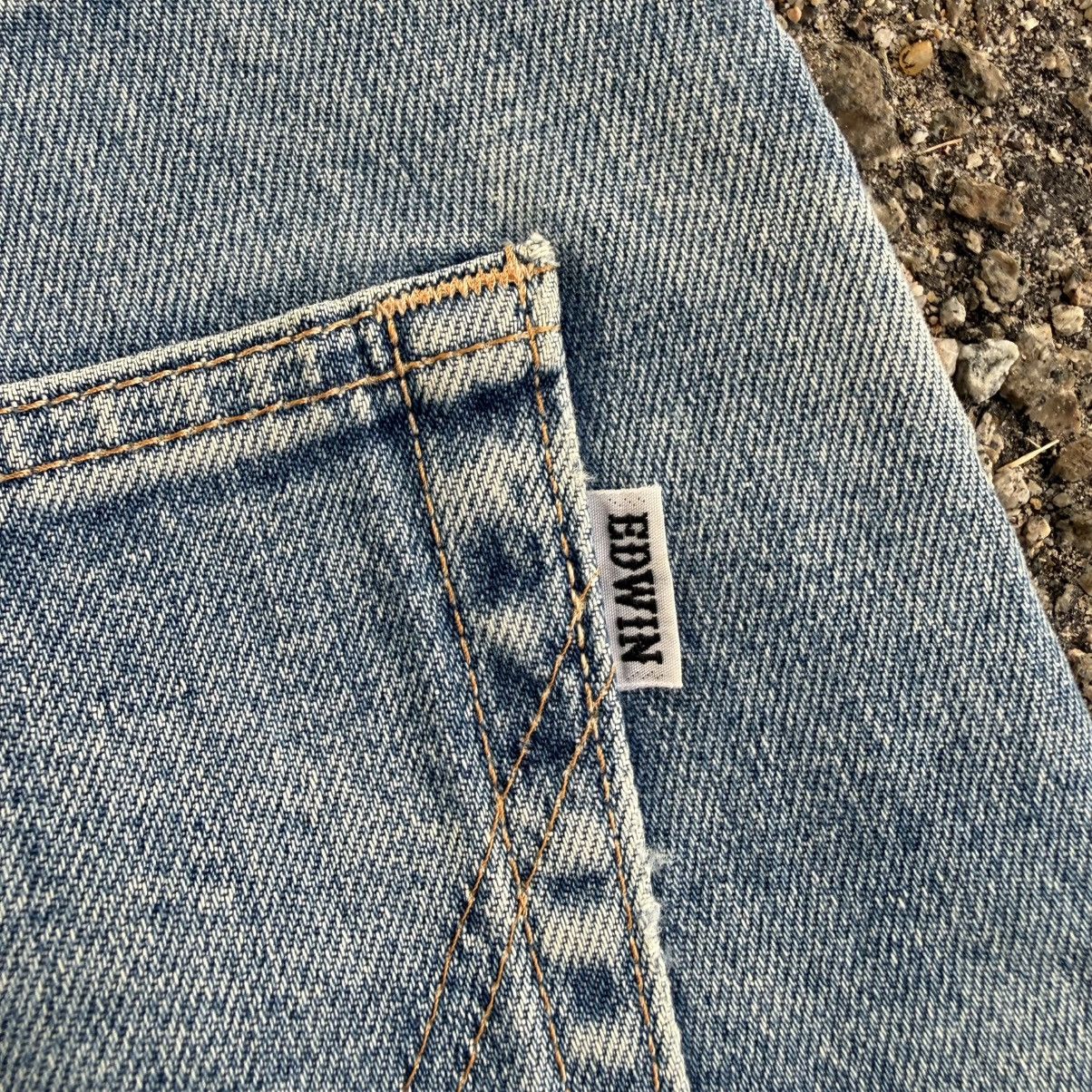 Edwin W38 Vintage Edwin Faded Mud Washer Denim Jean Pants Size US 38 / EU 54 - 13 Thumbnail
