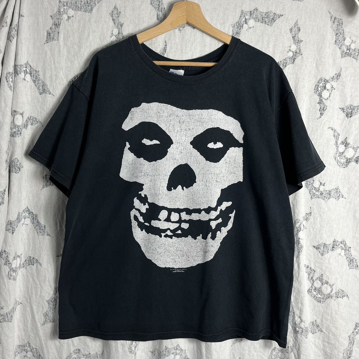 Vintage Misfits 2001 Vintage Ghost Crimson Punk Tee Og Merch Skull ...