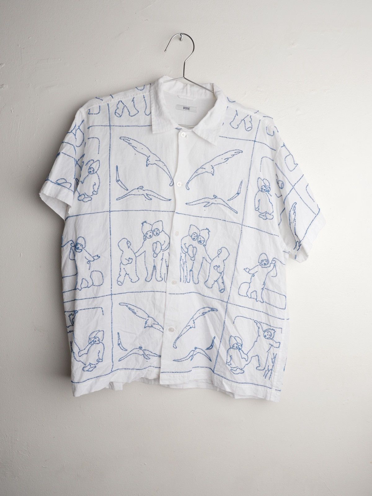 Bode Bode Beaded SS Shirt Size US L / EU 52-54 / 3 - 1 Thumbnail