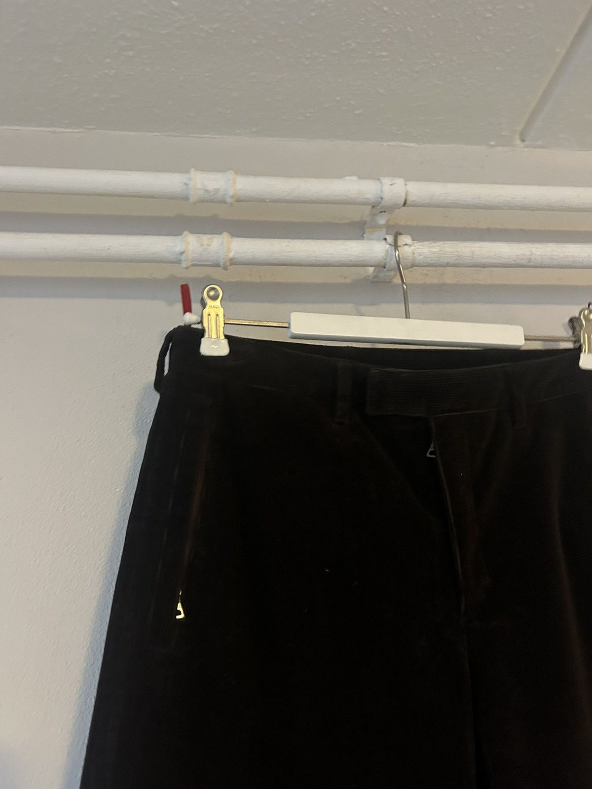 Prada Brown Corduroy Pants with Zipped Leg Openings - Size 48 Size US 32 / EU 48 - 5 Thumbnail