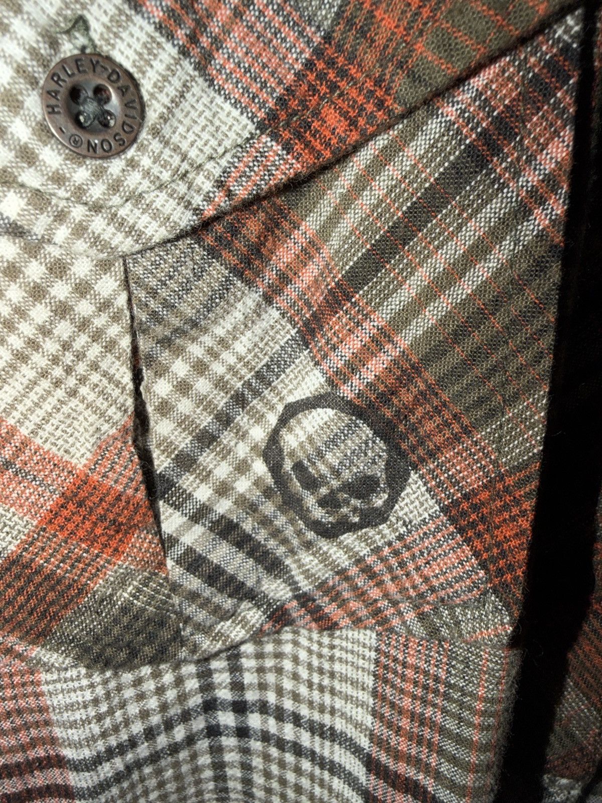 Harley Davidson Harley Flannel Size US XL / EU 56 / 4 - 4 Thumbnail