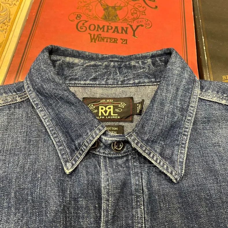 RRL Ralph Lauren RRL Ralph Lauren Vintage Washed and Worn Shirt Size US M / EU 48-50 / 2 - 4 Thumbnail
