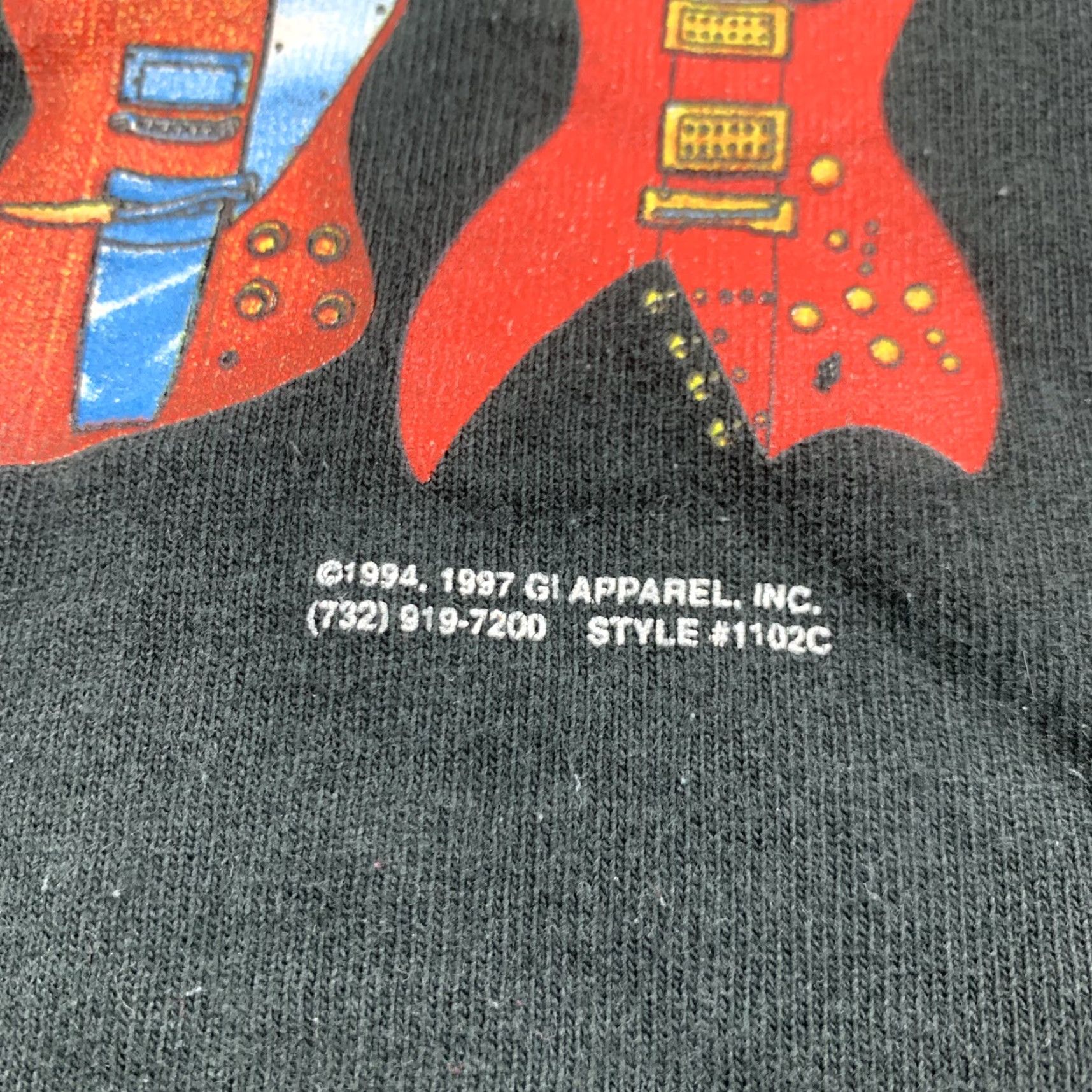 Vintage Vintage Guitar T Shirt Adult Large Black Life is Full of Choices Henley Neck 90s Size US L / EU 52-54 / 3 - 3 Thumbnail