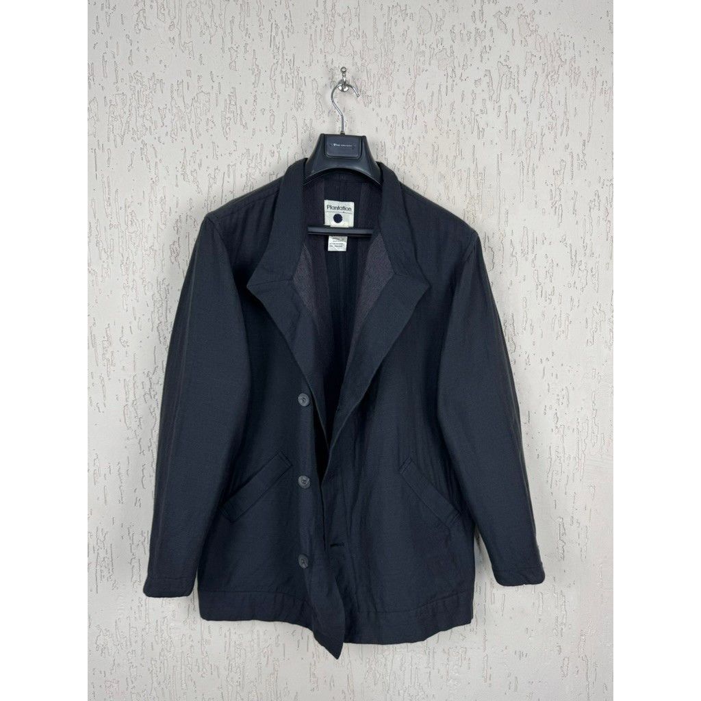 Issey Miyake Plantation Issey Miyake 3-Button Assymetric Japanese Designe Size US XS / EU 42 / 0 - 2 Thumbnail