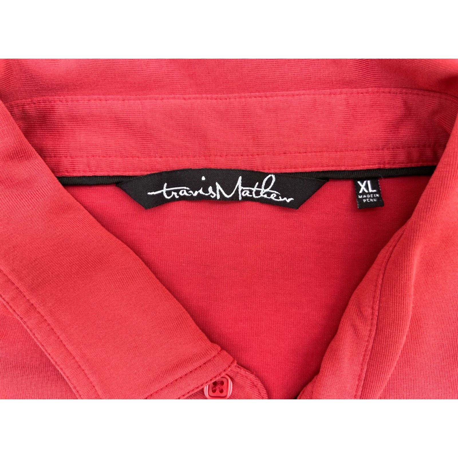 TravisMathew Travis Mathew Polo Shirt Men’s XL Red Polo Shirt Size US XL / EU 56 / 4 - 6 Thumbnail