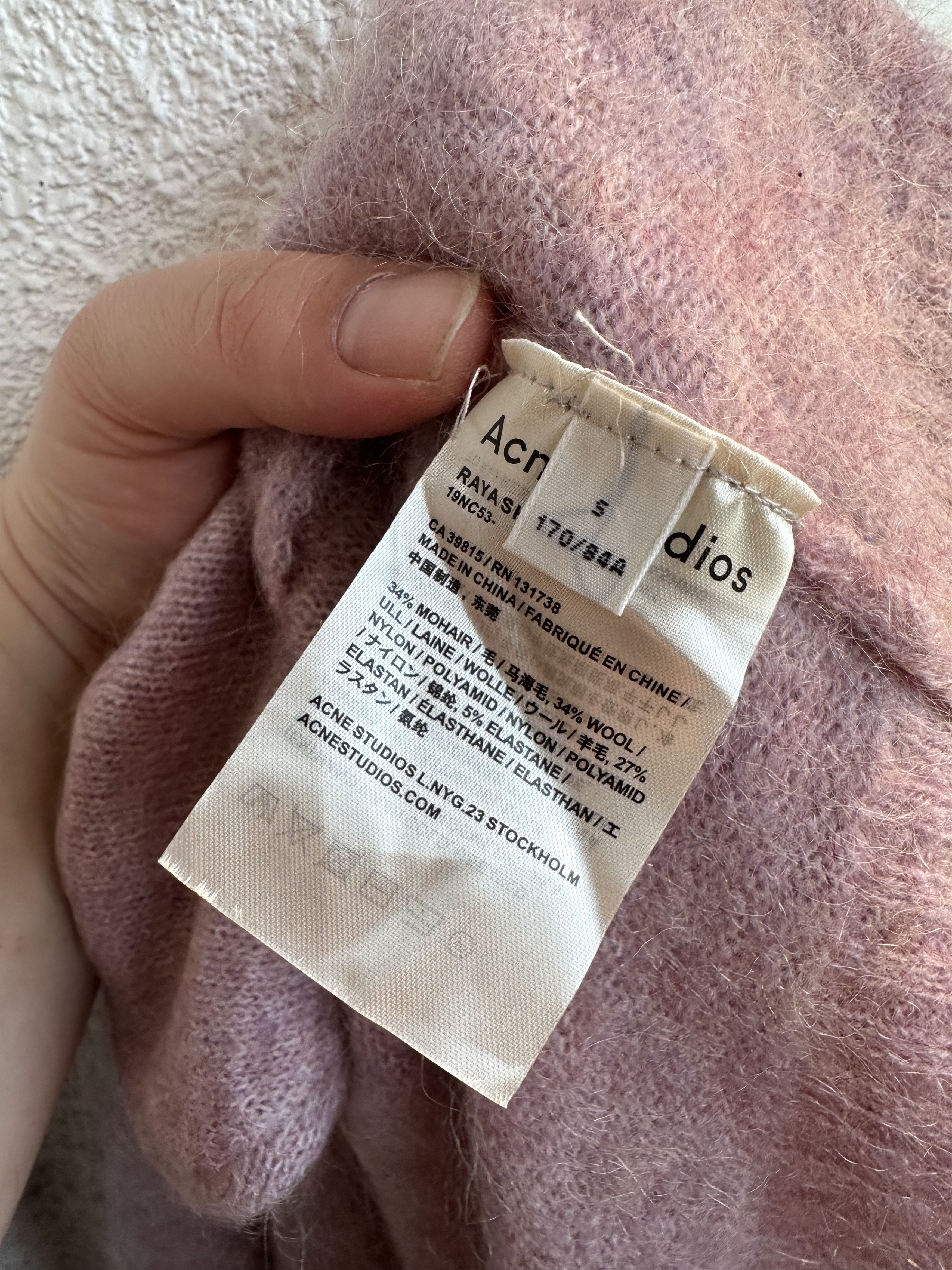 Acne Studios mohair cardigan Size US S / EU 44-46 / 1 - 5 Thumbnail