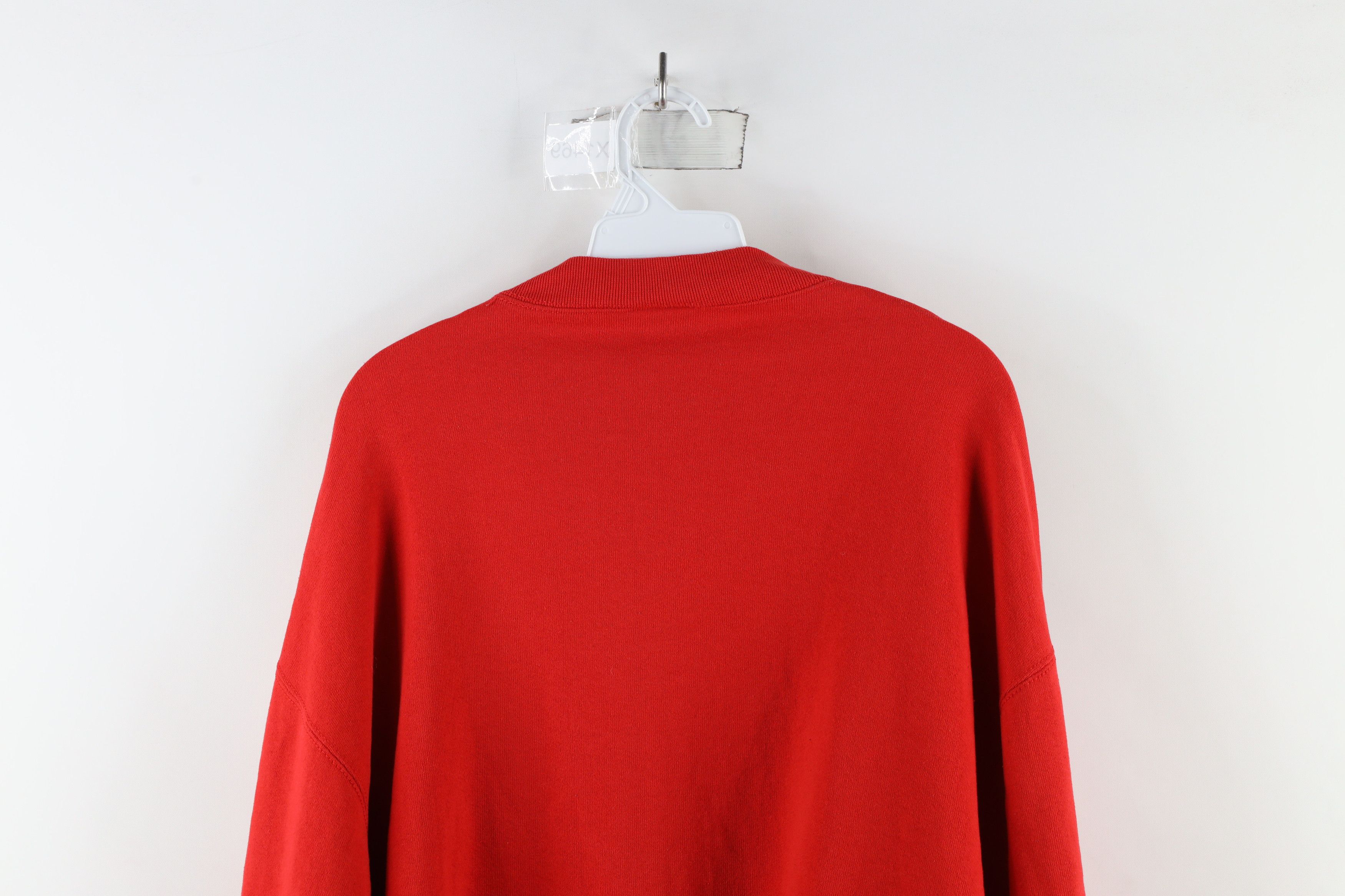 Vintage Vintage 90s Out Detroit Red Wings Hockey Sweatshirt Red Size US XL / EU 56 / 4 - 11 Thumbnail