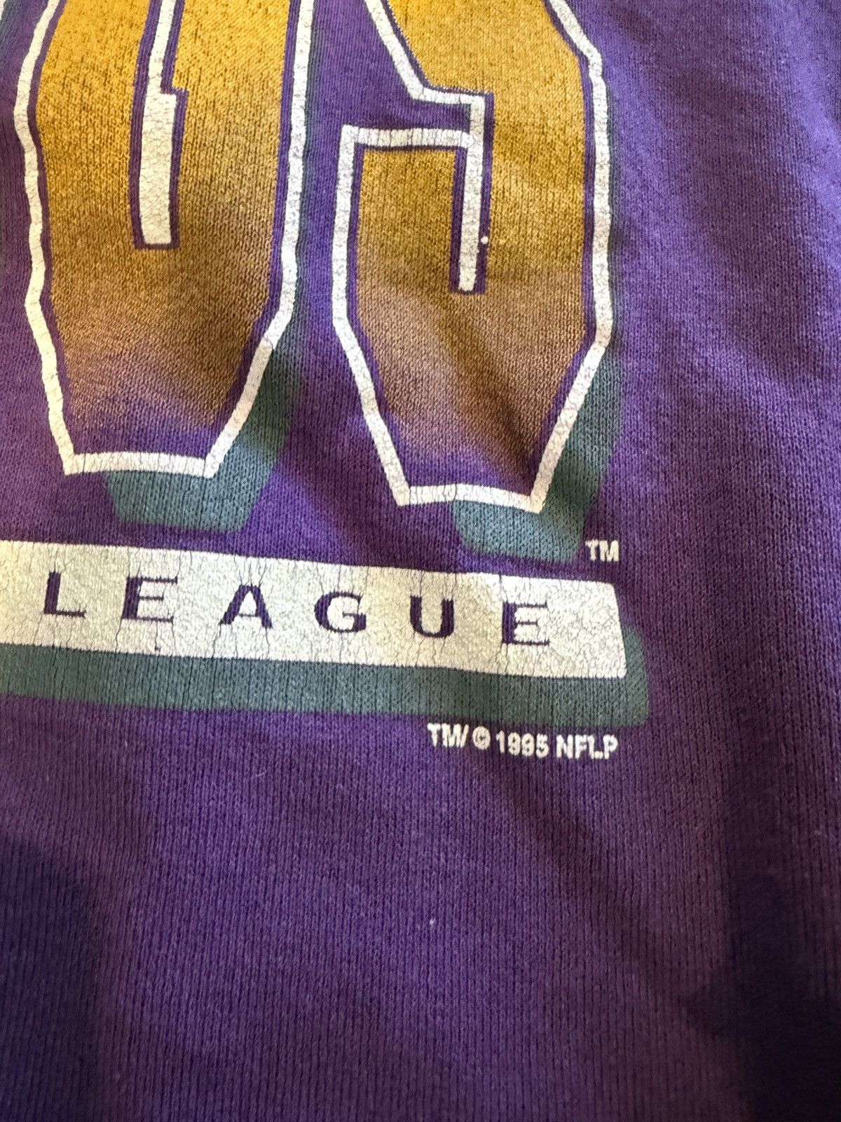 NFL × Vintage Vintage Minnesota Vikings crewneck Size US L / EU 52-54 / 3 - 4 Thumbnail