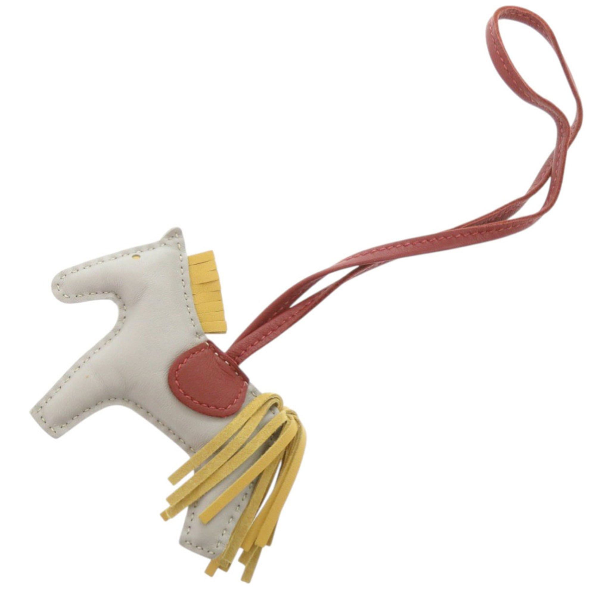 Hermes Excellent condition Hermès Rodeo PM Anjou Miro Bleu Glacier Rouge H Curry A stamped (2017 model) keychain 0097HERMES Size ONE SIZE - 1 Thumbnail