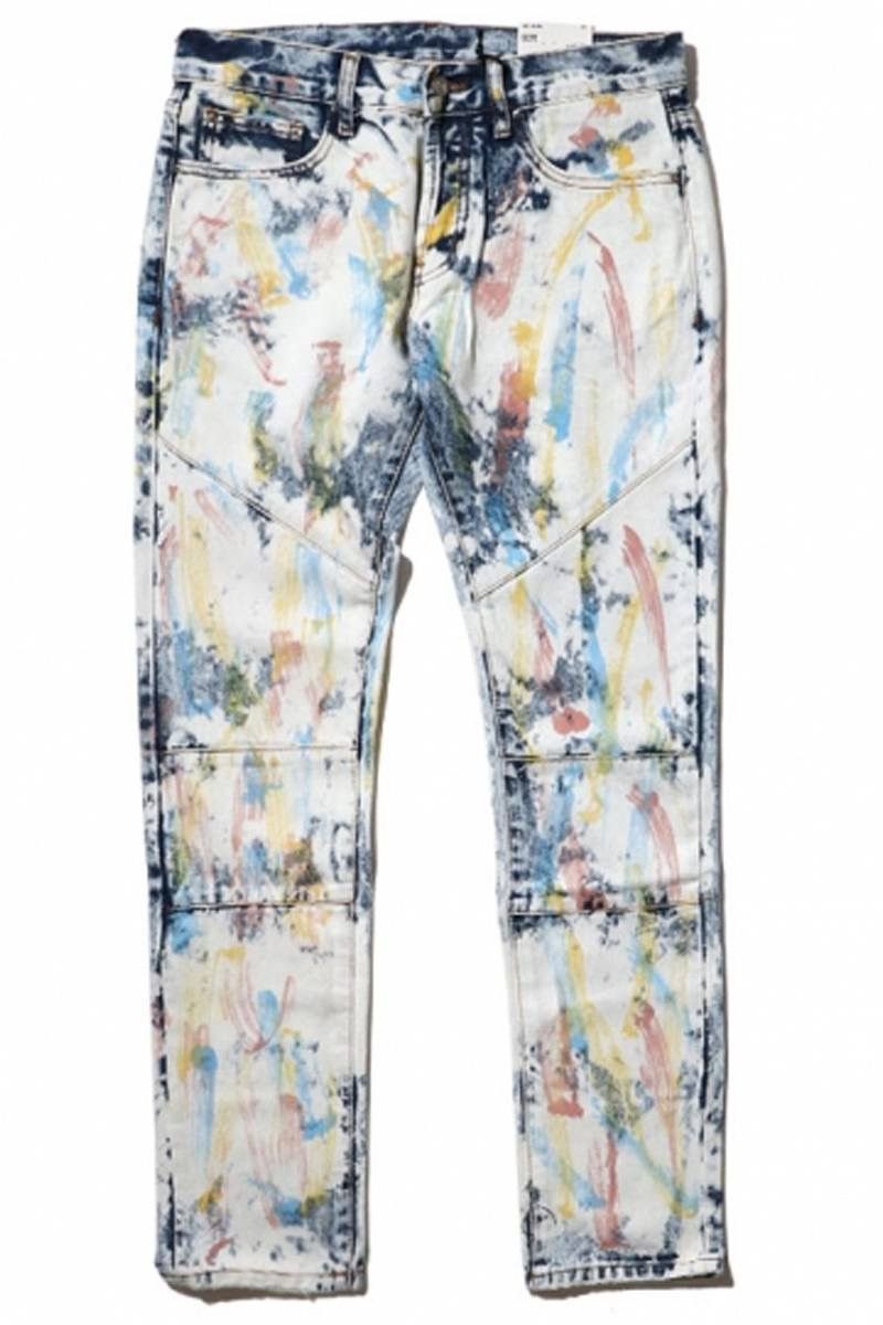 Other Dope Feather Tye Dye Denim Size US 30 / EU 46 - 2 Thumbnail