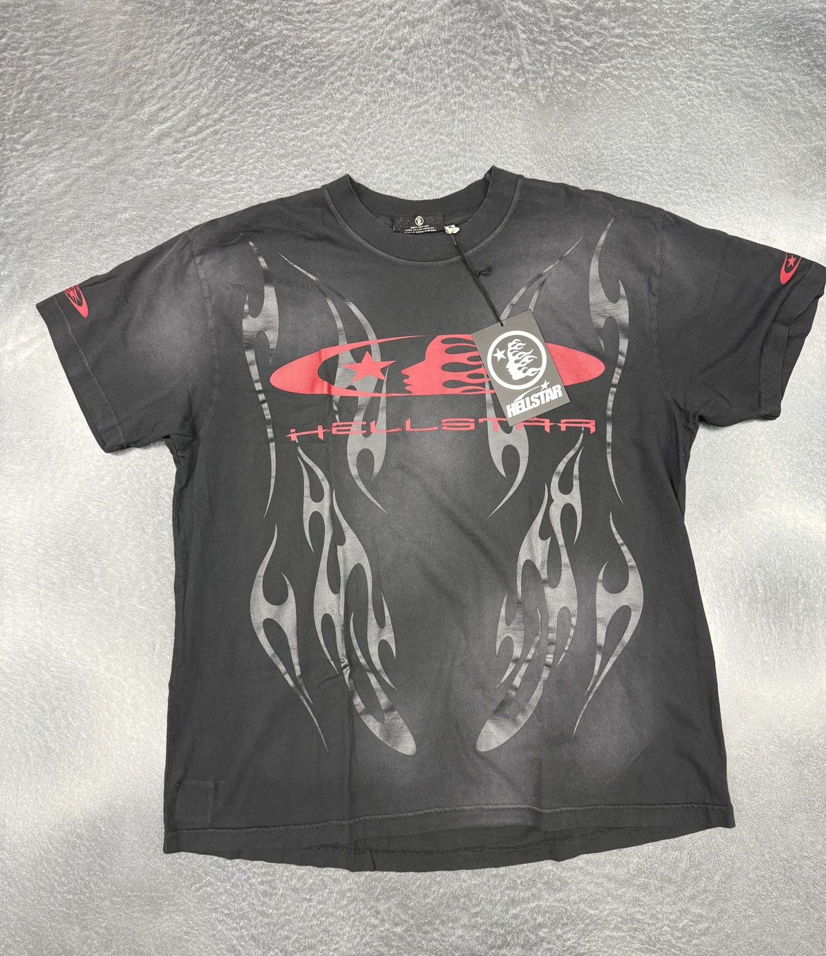 HELLSTAR Hellstar Sports Flame T-Shirt Size US L / EU 52-54 / 3 - 1 Thumbnail