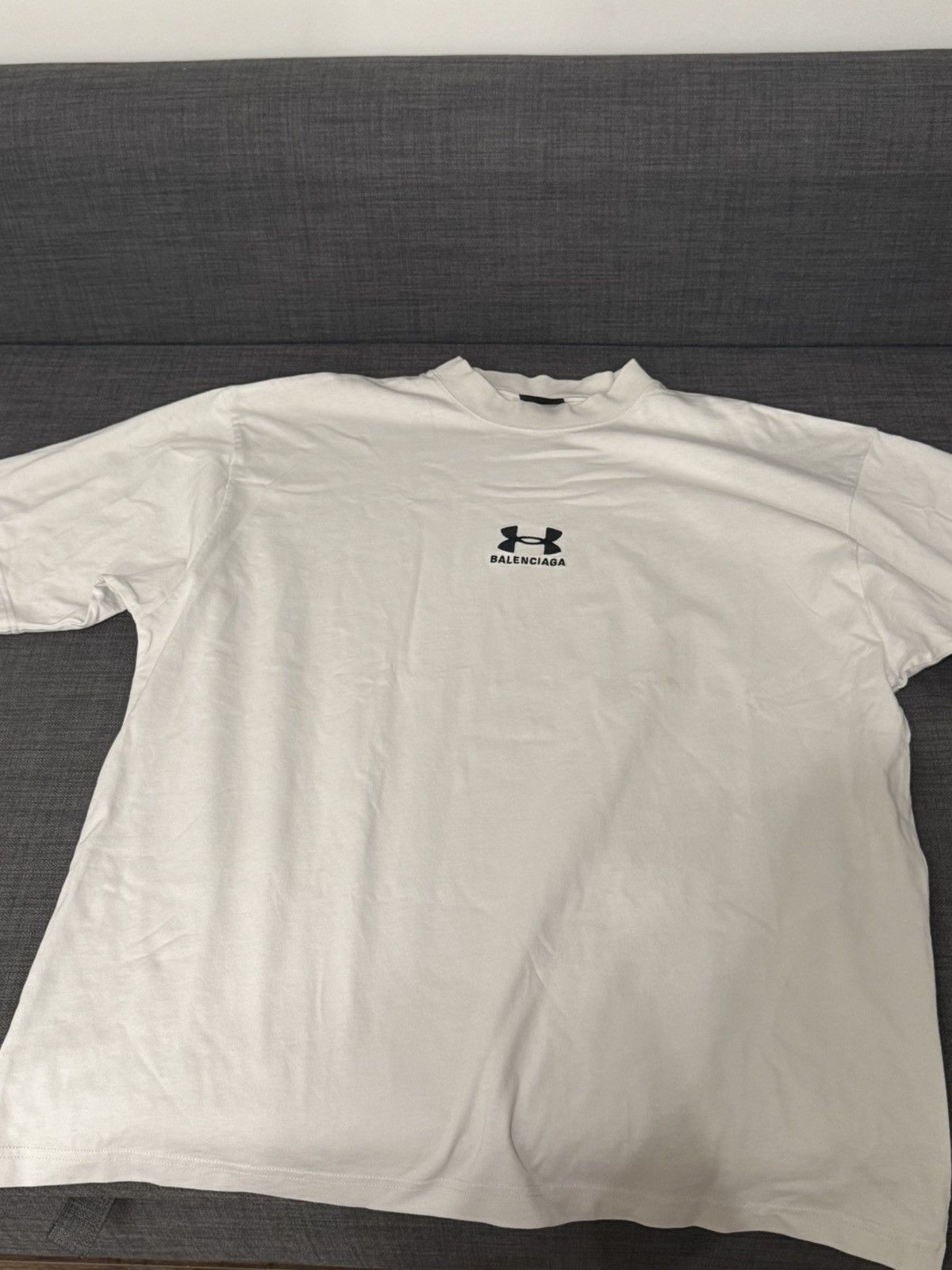 Balenciaga × Under Armour Balenciaga x Under Armour collab t shirt white Size US L / EU 52-54 / 3 - 1 Thumbnail