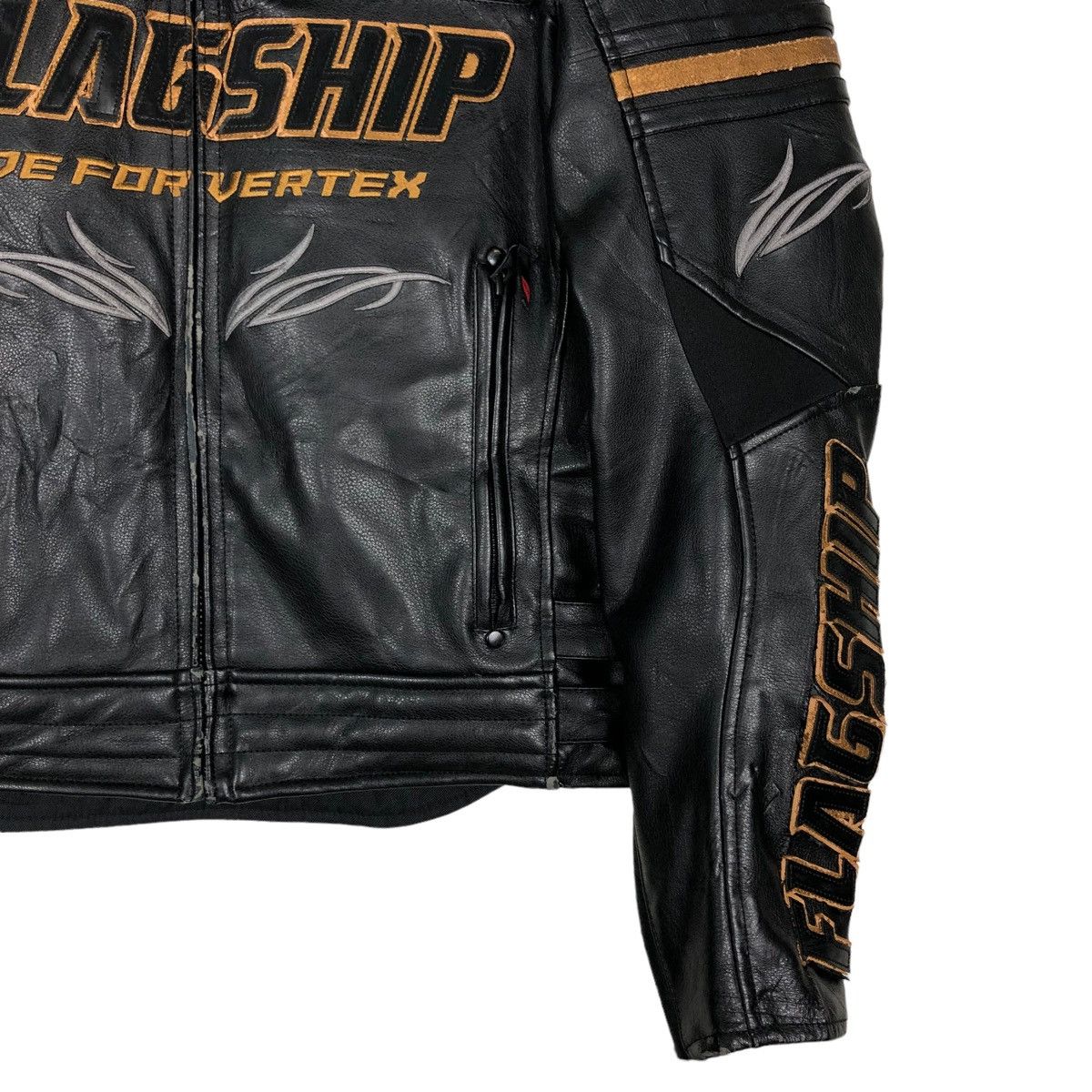Japanese Brand 🔥Vintage Racing Biker Jacket Flagship Japan Made Big Logo Size US M / EU 48-50 / 2 - 7 Thumbnail