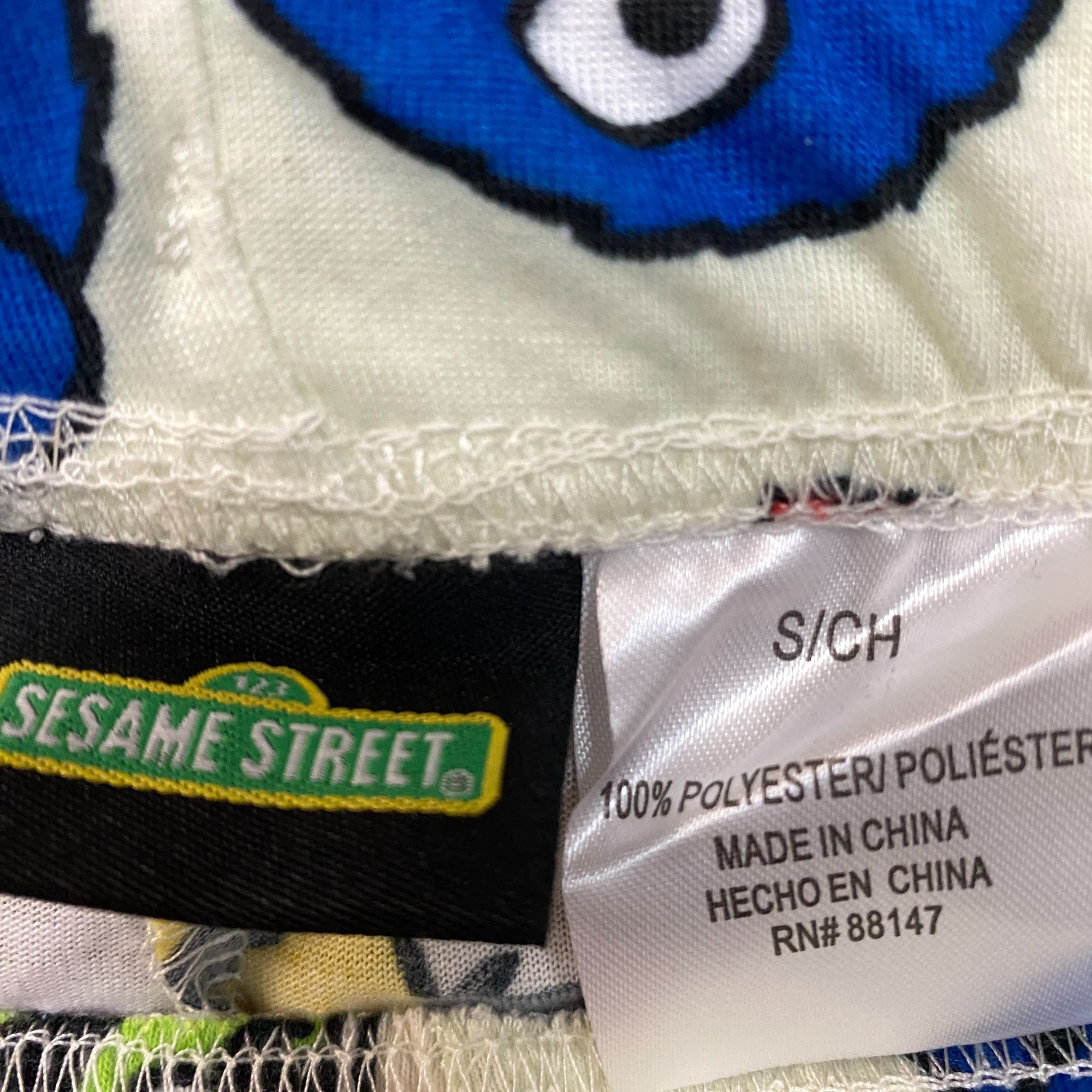 Other Sesame Street Character-Print Lounge Pajama Pants Small Size 28" / US 6 / IT 42 - 4 Thumbnail