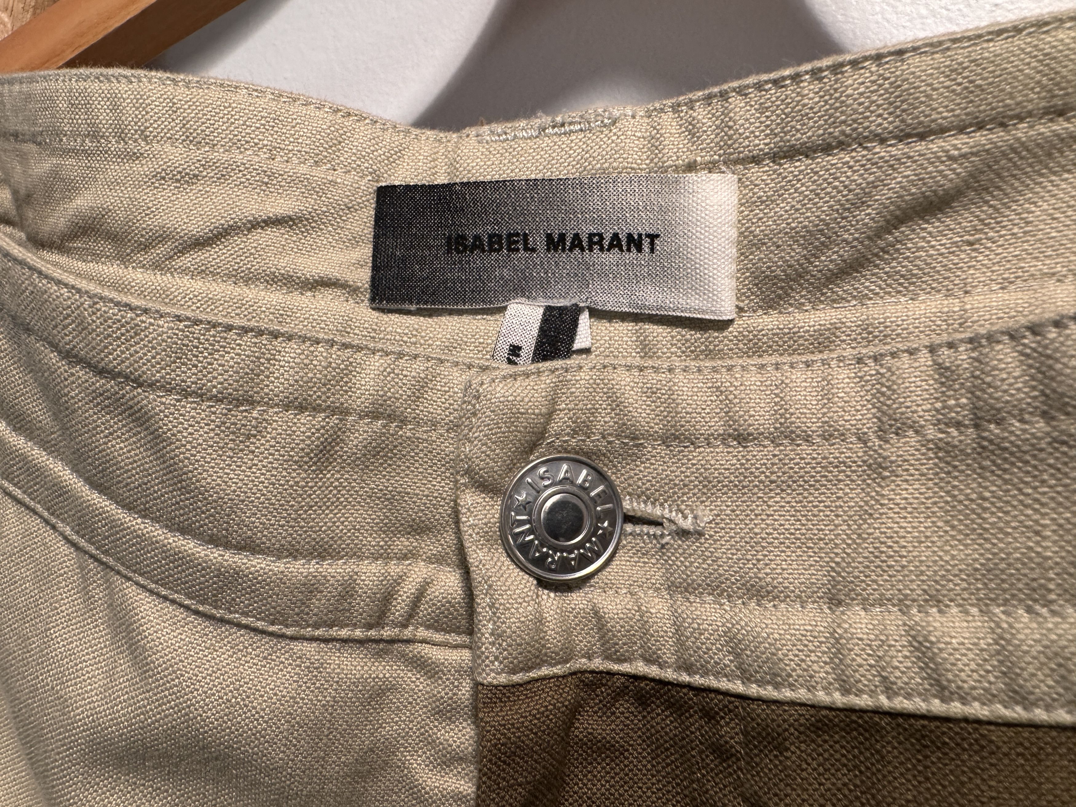 Isabel Marant Isabel Marant Colorblock Straight Leg Pants Size US 34 / EU 50 - 4 Thumbnail