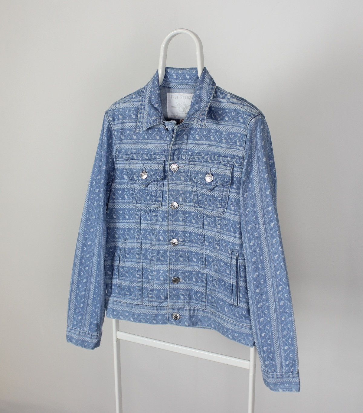 True Religion True religion Trucker jacket ikat monogram S Size US S / EU 44-46 / 1 - 1 Thumbnail