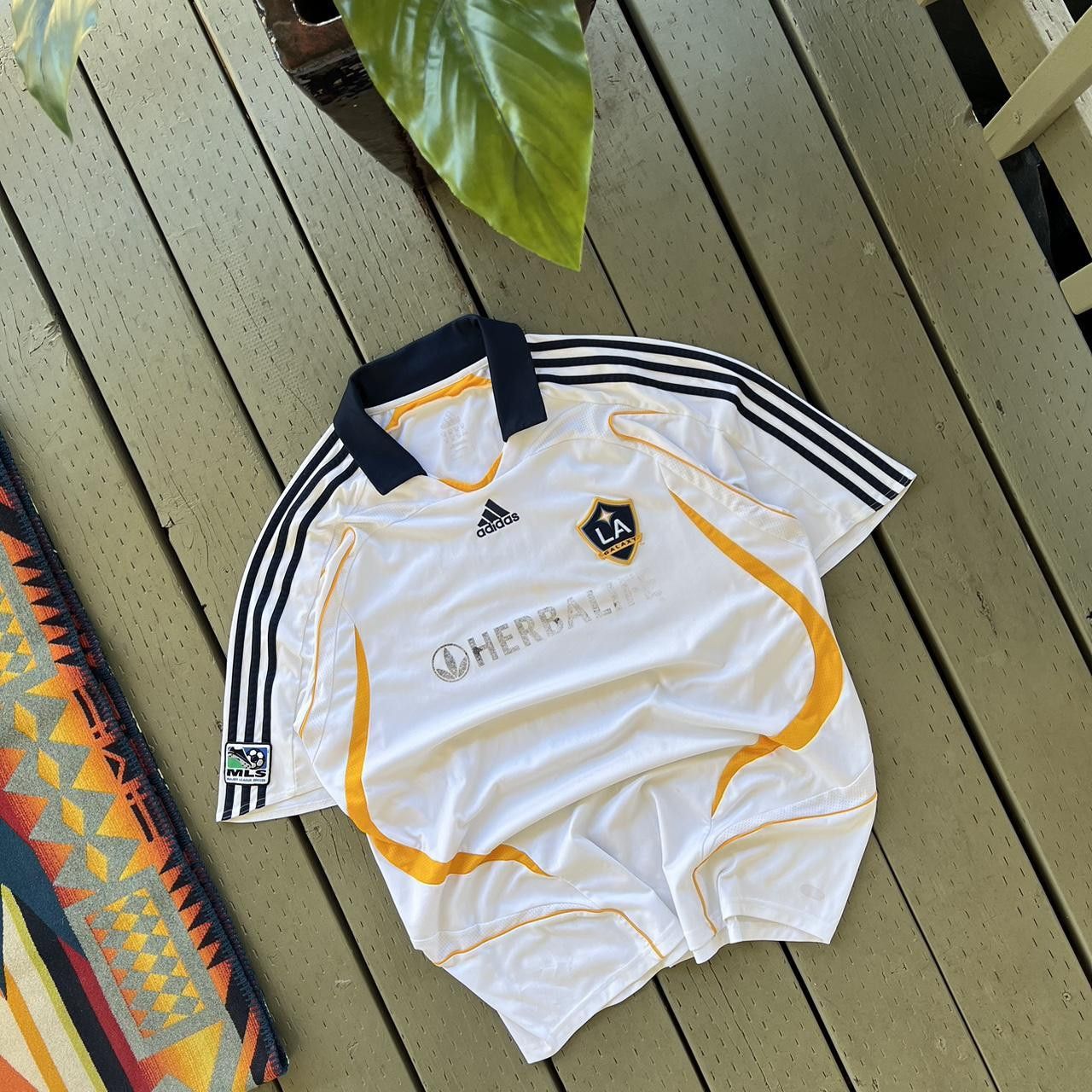 Adidas × Vintage LA Galaxy soccer jersey Size US XL / EU 56 / 4 - 1 Thumbnail