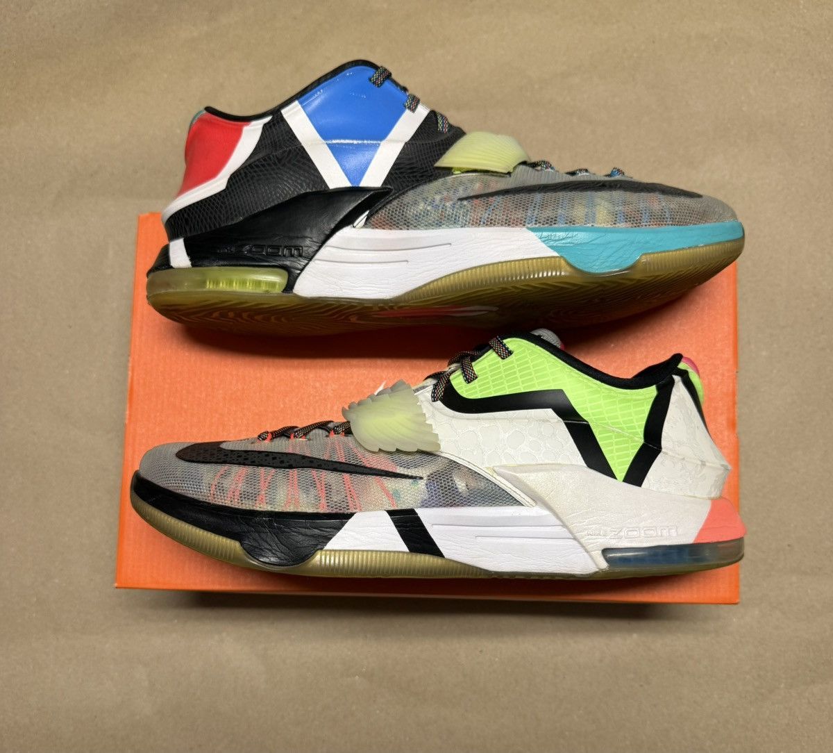 Nike Nike KD 7 VII What The KD Kevin Durant men’s shoes size 14! Size US 14 / EU 47 - 1 Thumbnail
