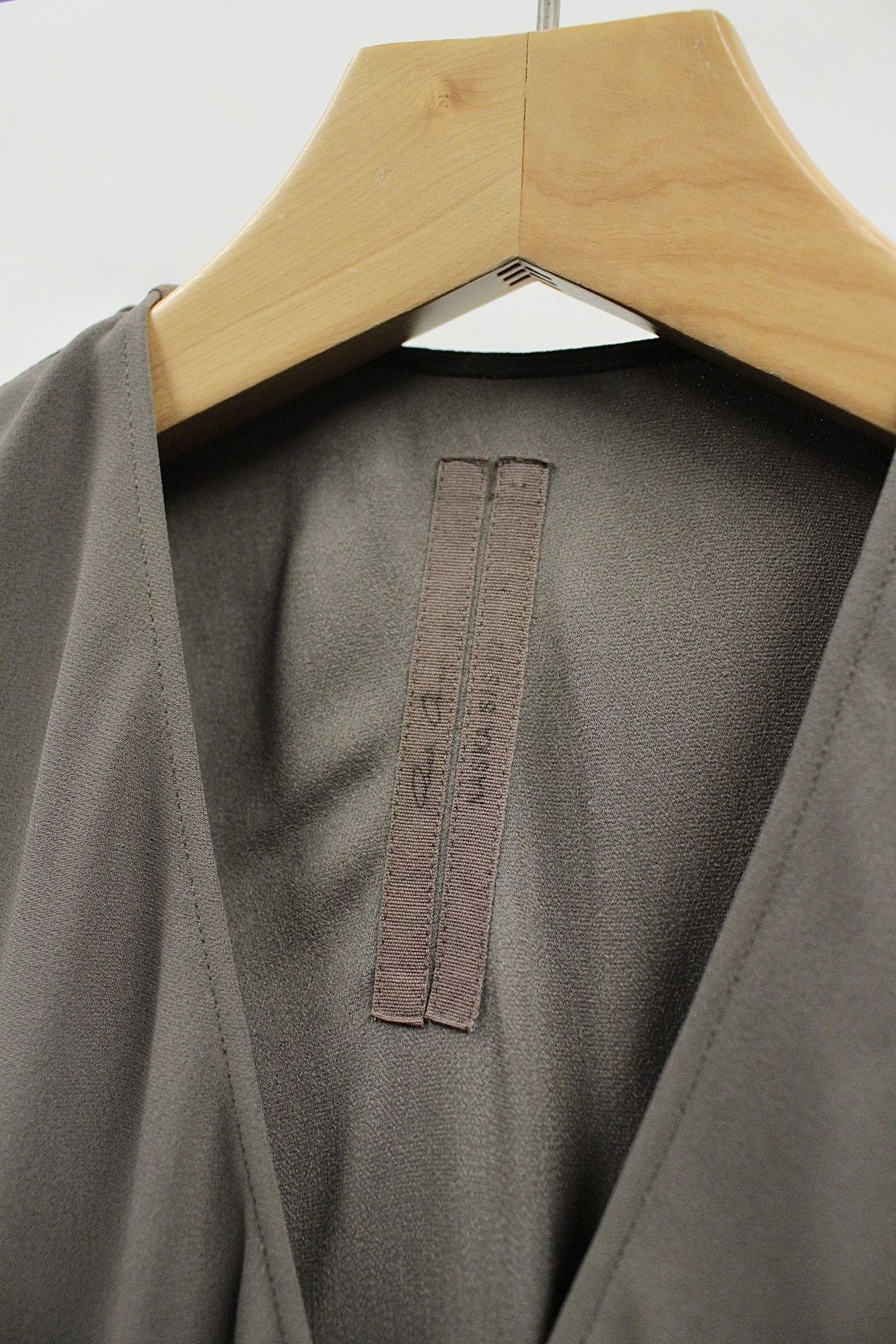 Rick Owens S/S12 Rick Owens "NASKA" Asymmetrical Draped Midi Dress Size XS / US 0-2 / IT 36-38 - 2 Thumbnail