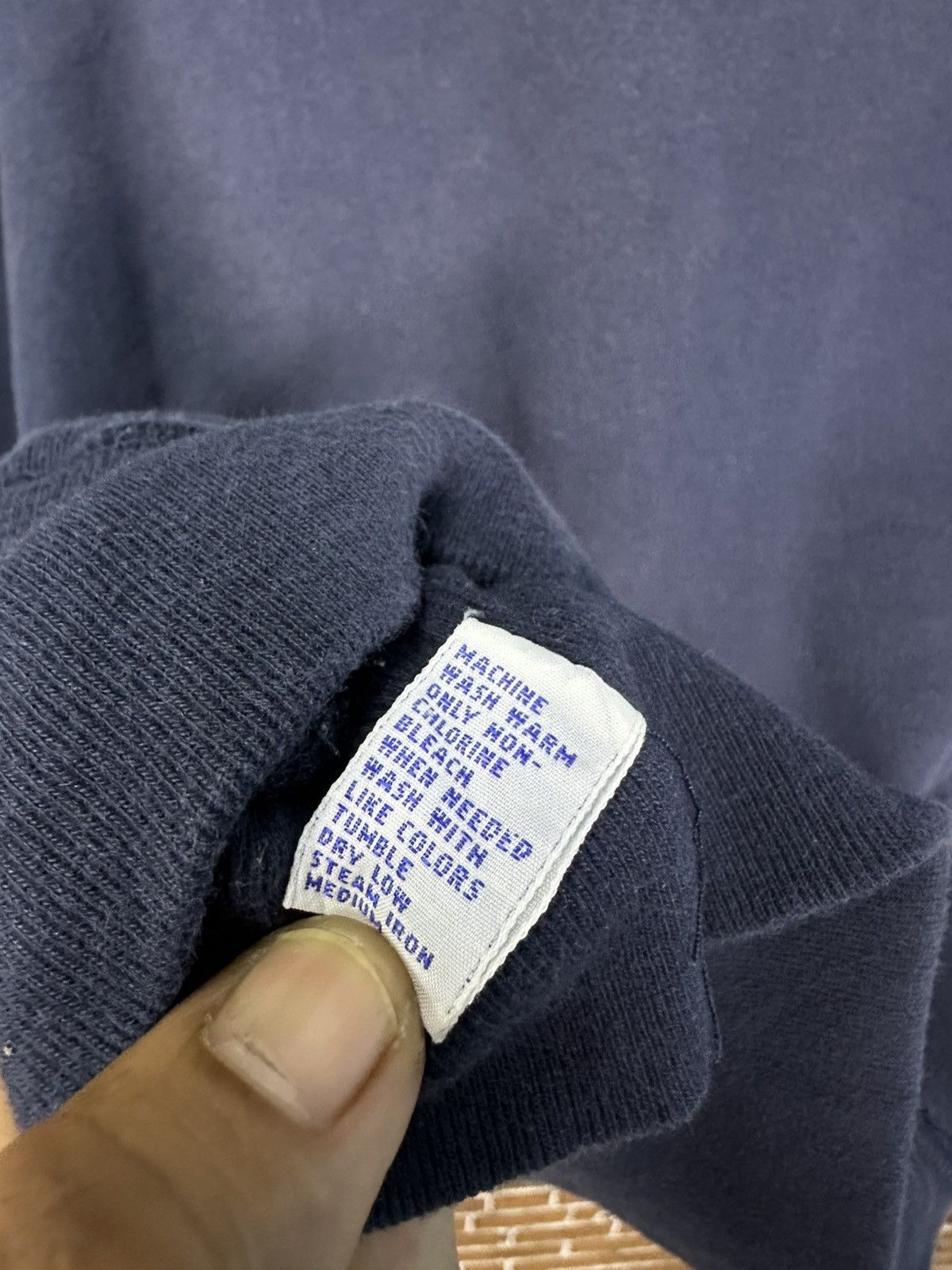 Polo Ralph Lauren Vintage Polo Ralph Lauren Small Pony Faded Crewneck Z383 Size US S / EU 44-46 / 1 - 9 Thumbnail