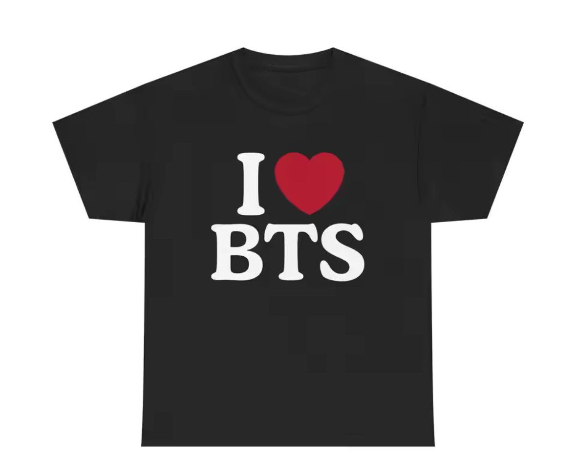 Japanese Brand Streetwear Y2K I Love Kpop World Tour Letter Style T-Shirt Size US L / EU 52-54 / 3 - 1 Thumbnail