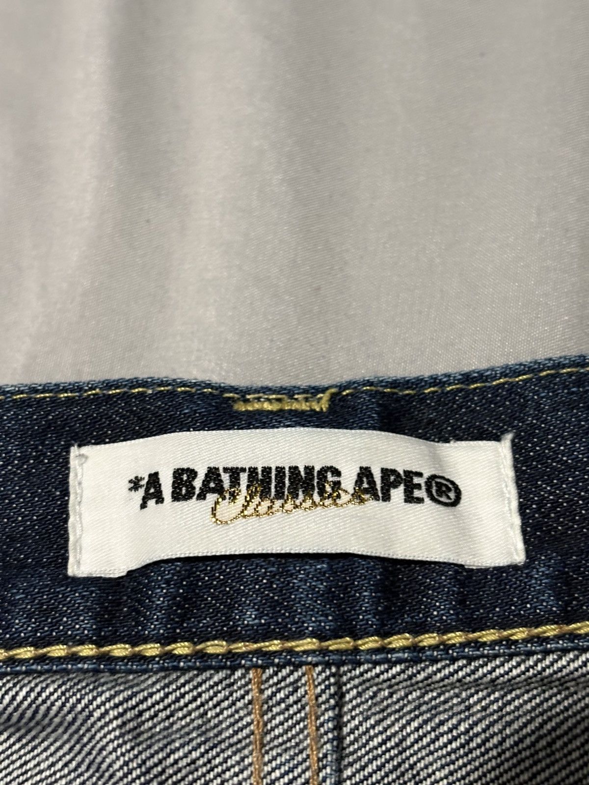 Bape 32 Nigo Era Bape Star Jeans Bapesta Logo Denim Human Made m Size US 32 / EU 48 - 6 Thumbnail