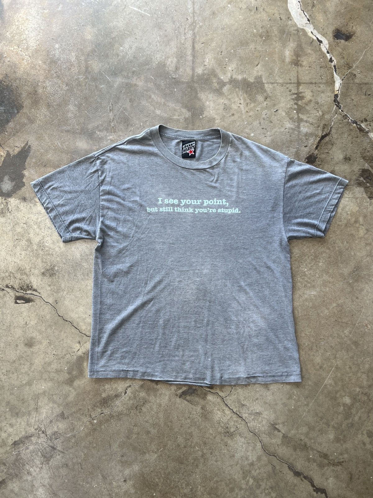 Vintage Vintage I See Your Point Phrase Graphic Tee Sz. XL Size US XL / EU 56 / 4 - 2 Thumbnail