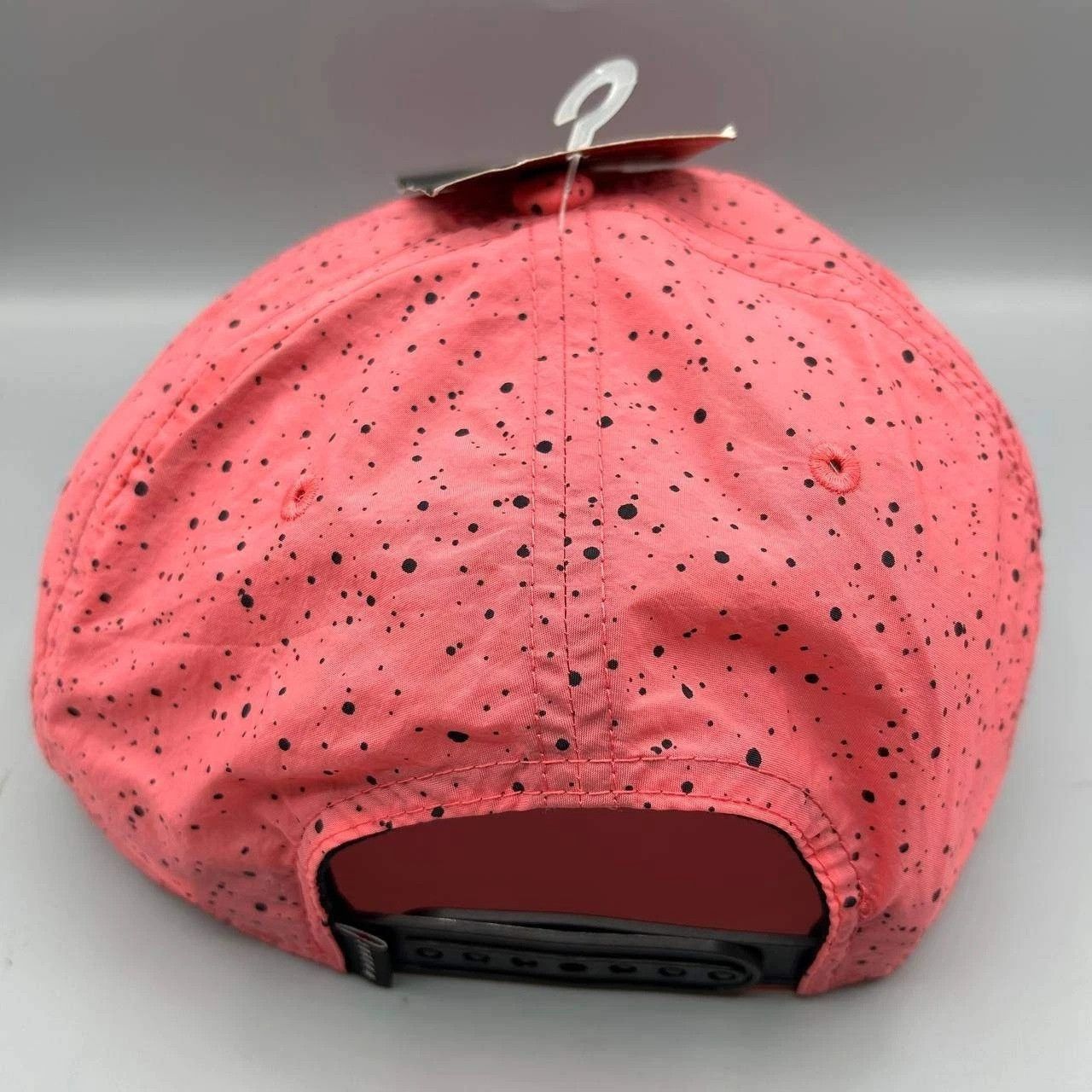 Jordan Brand Air Jordan Hat Men Pink Black Speckled Print Snap Back Cap Size ONE SIZE - 5 Thumbnail