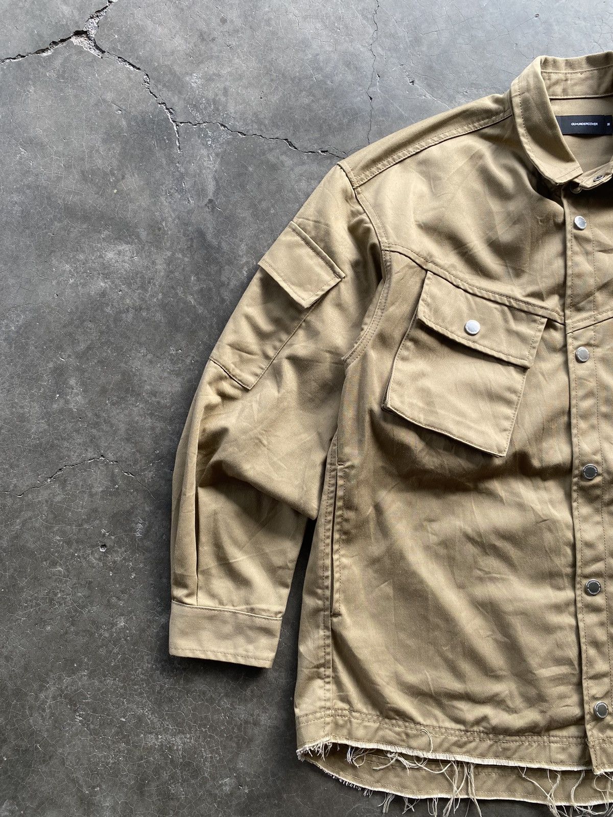 GU × Undercover F/W 21 Gu X Undercover Military Slant Pocket Jacket Size US M / EU 48-50 / 2 - 4 Thumbnail