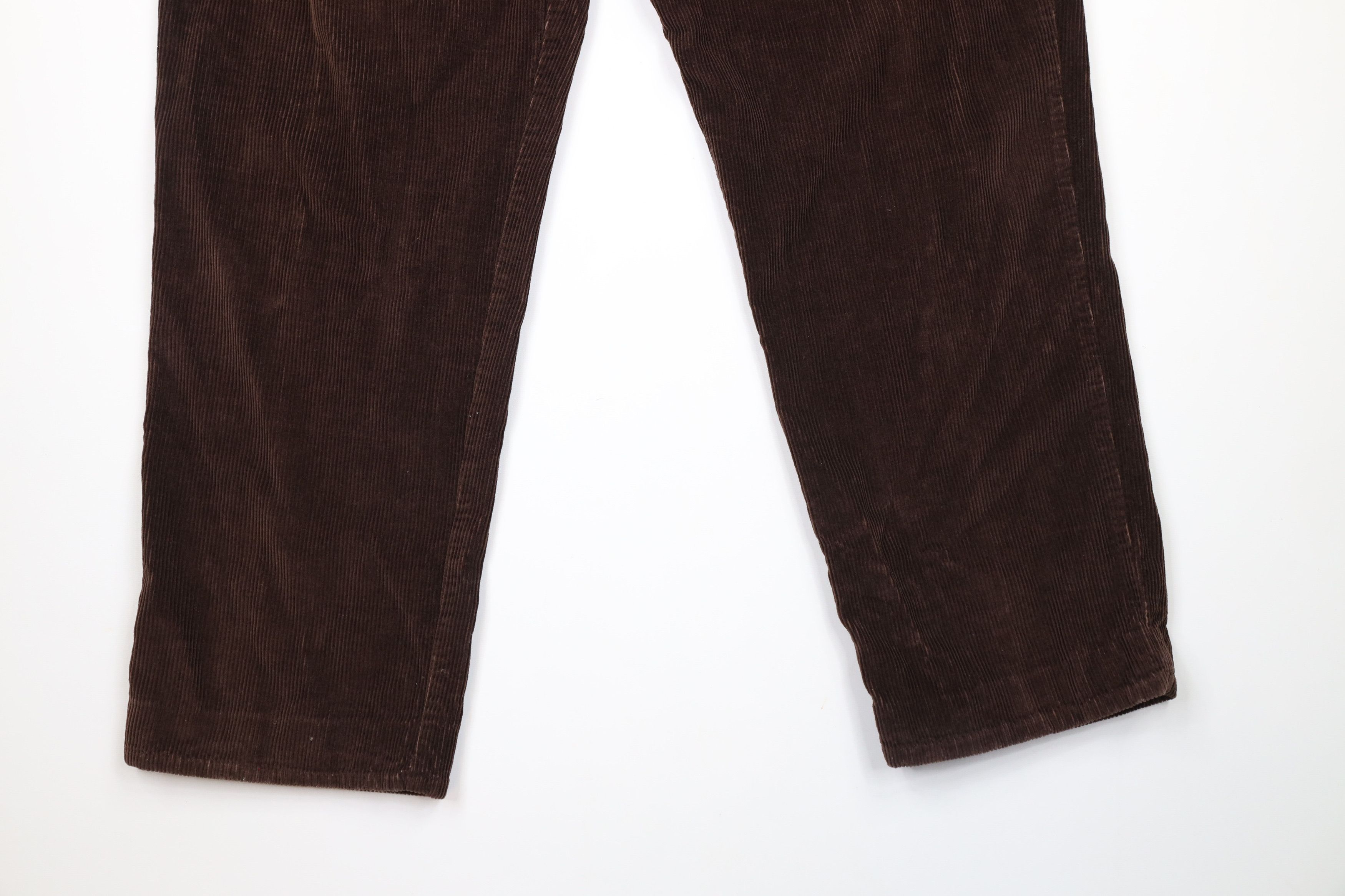 Vintage Vintage 90s Streetwear Pleated Wide Leg Corduroy Pants Size US 42 / EU 58 - 4 Thumbnail