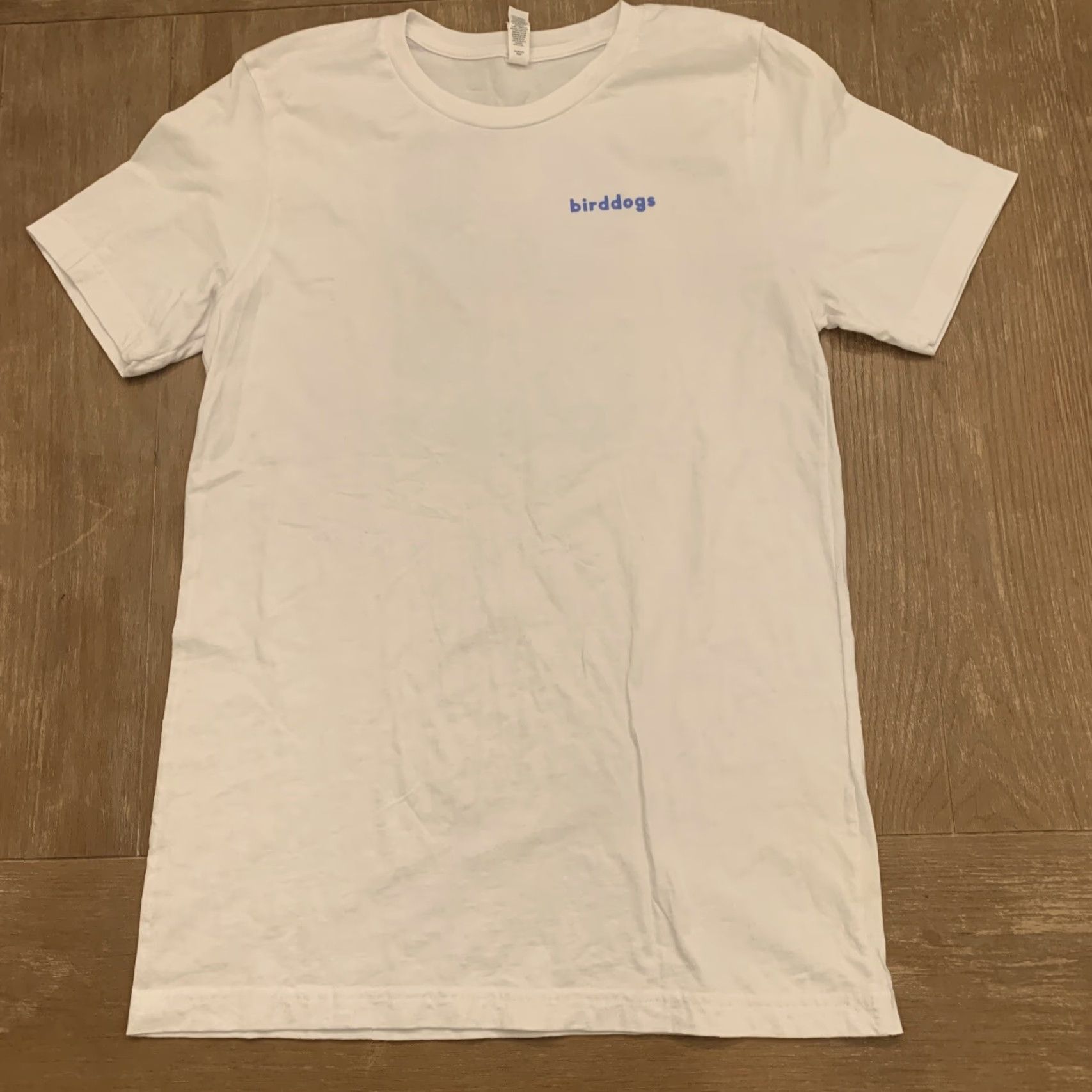 Doublet Birddogs Shirt Adult Medium White Cotton Double-Sided Graphic Mens Size US M / EU 48-50 / 2 - 2 Thumbnail
