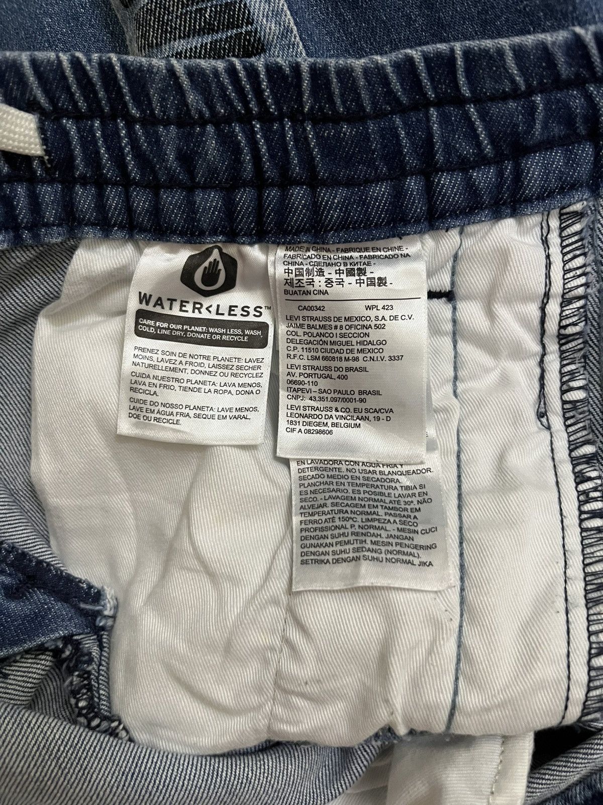 Levi's 2000s Levis skinny side tape logos #H3 Size US 28 / EU 44 - 6 Thumbnail