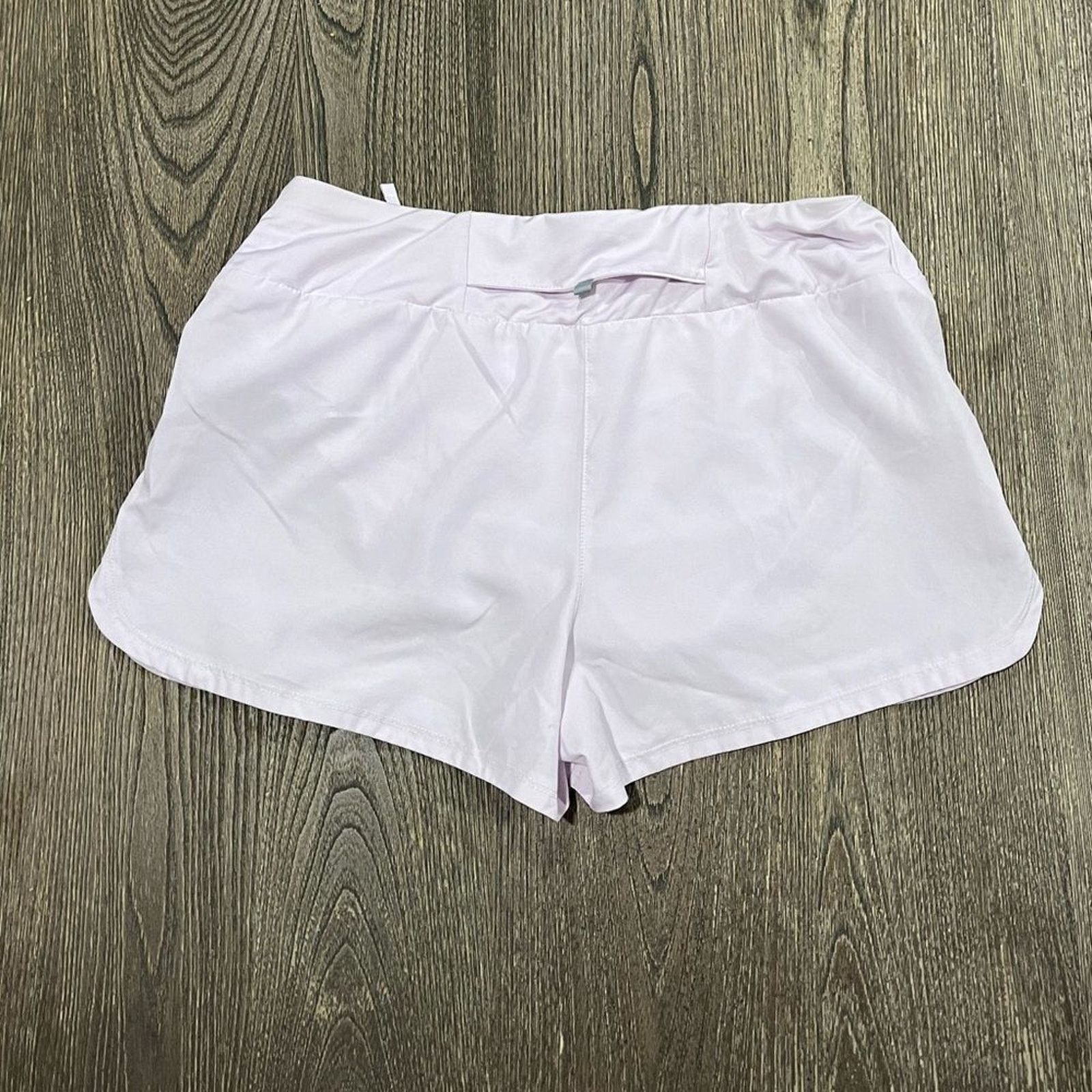 Nike Nike Dri-Fit Running Shorts Elastic Waist Zip Pocket Pink M Size 28" / US 6 / IT 42 - 4 Thumbnail