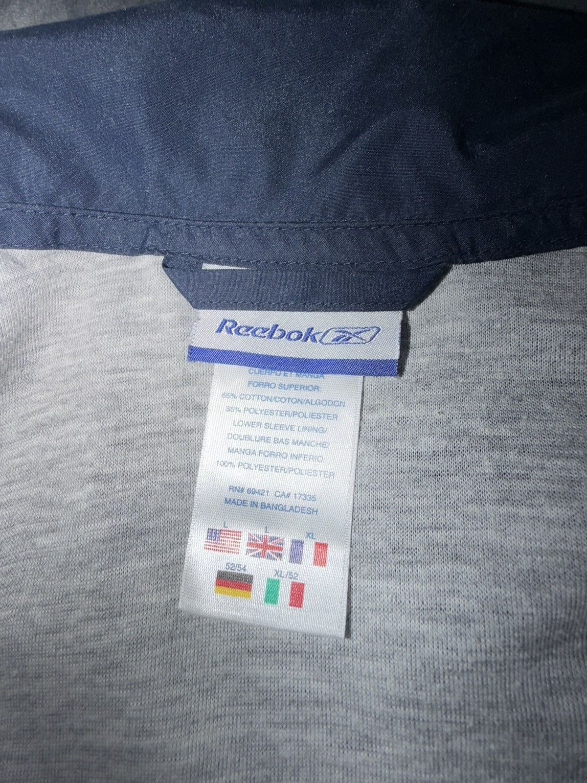 Reebok Vintage reebok windbreaker jacket Size US L / EU 52-54 / 3 - 5 Thumbnail