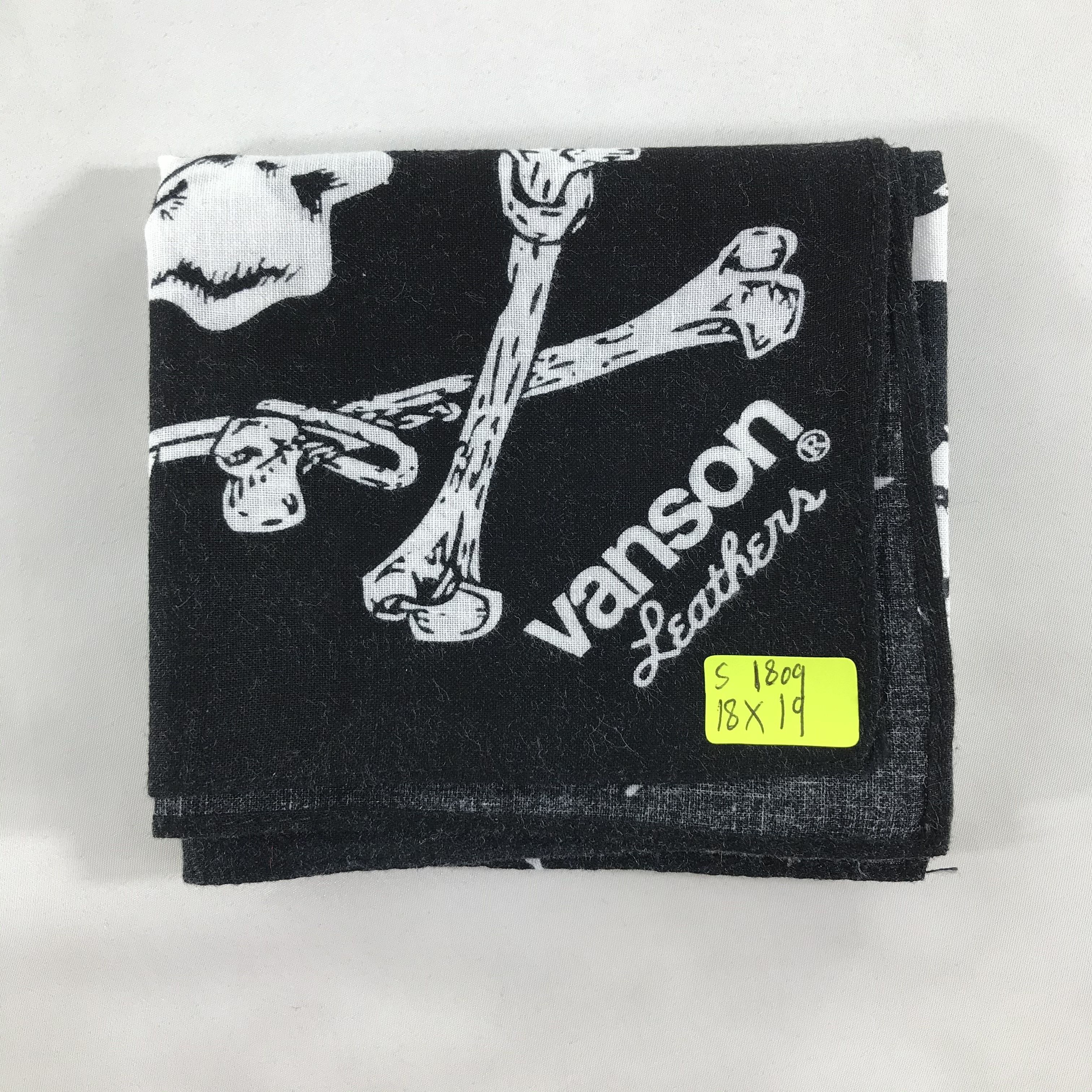 Vanson Leathers × Vintage Vanson Leathers Handkerchief / Neckerchief / Bandana Size ONE SIZE - 5 Thumbnail