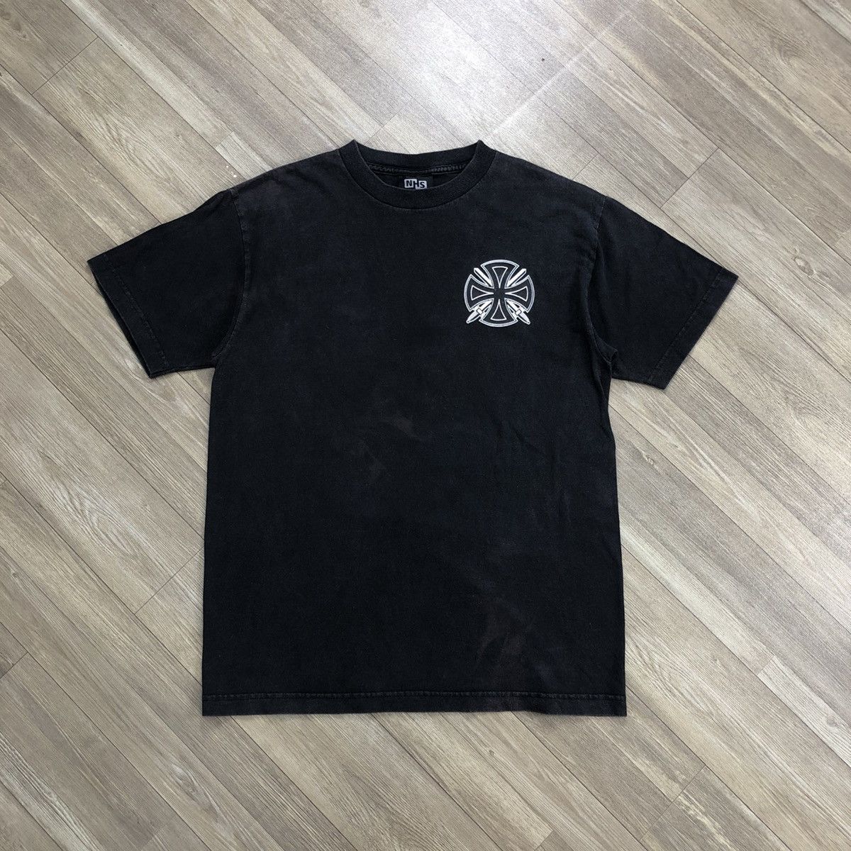 Independent Truck Co. × Vintage Vintage 90s Independent Truck Rowley Skateboarding Tee Size US M / EU 48-50 / 2 - 7 Thumbnail