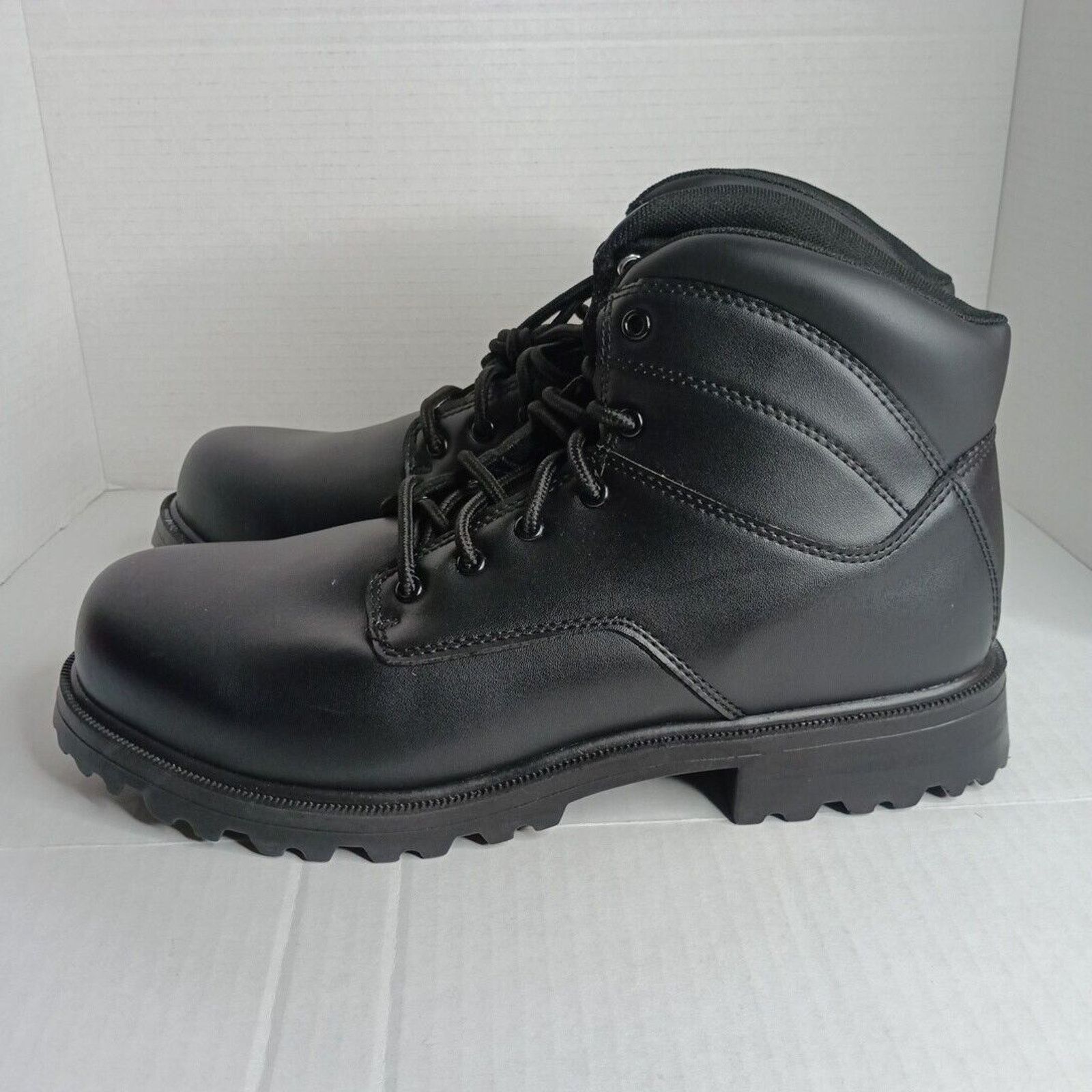 Other Men’s BRAHMA Escott Soft Toe Work Boots Wide Black Size 13W Size US 13 / EU 46 - 5 Thumbnail