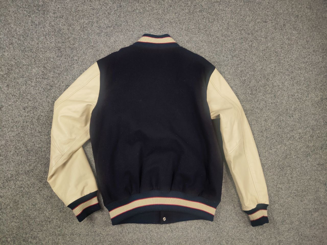 Franklin & Marshall Vintage Franklin & Marshall Varsity Wool Bomber Jacket Size US L / EU 52-54 / 3 - 9 Thumbnail