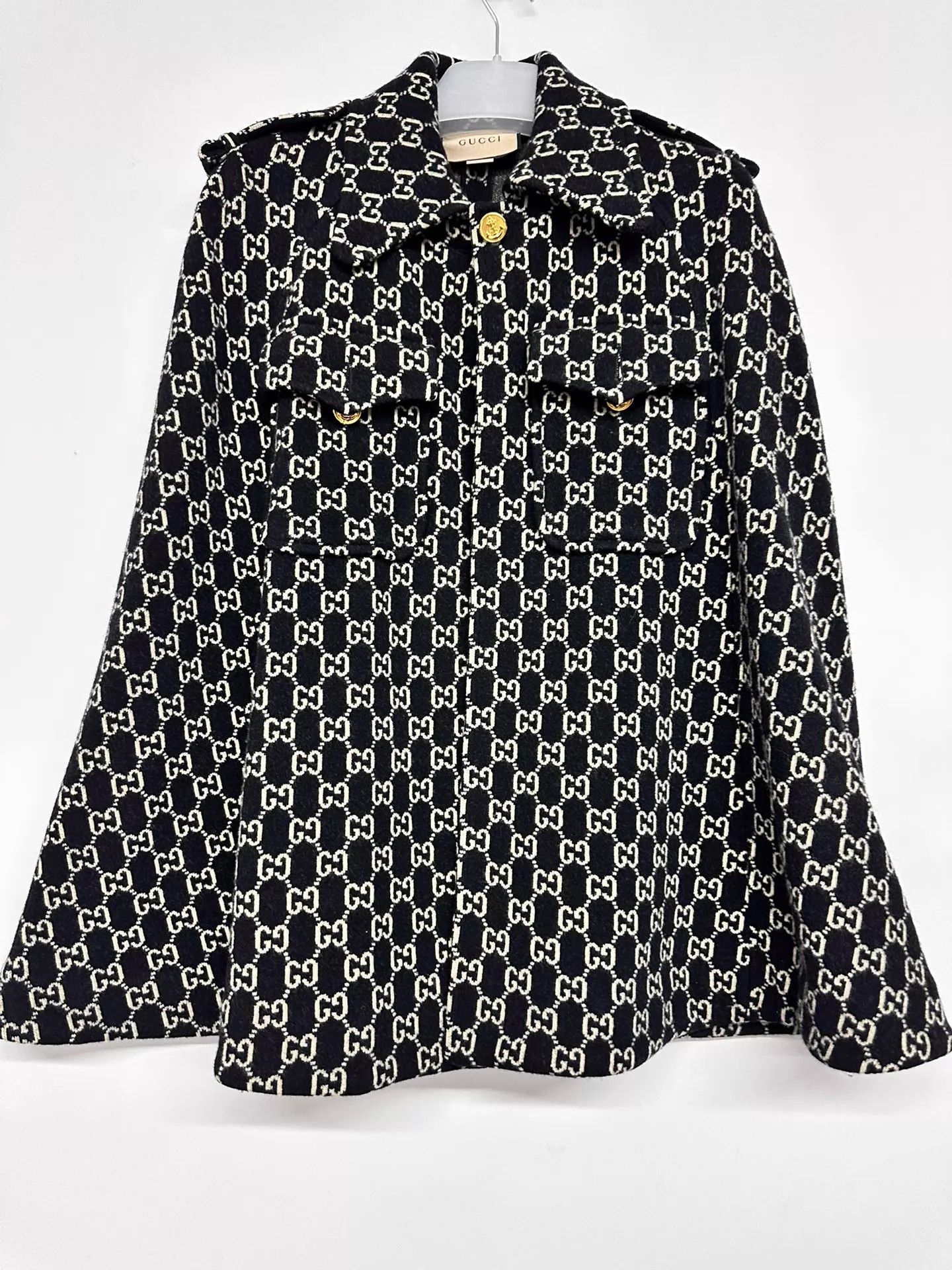 Gucci Gucci All Over Print Cape S 74cm Size S / US 4 / IT 40 - 1 Thumbnail