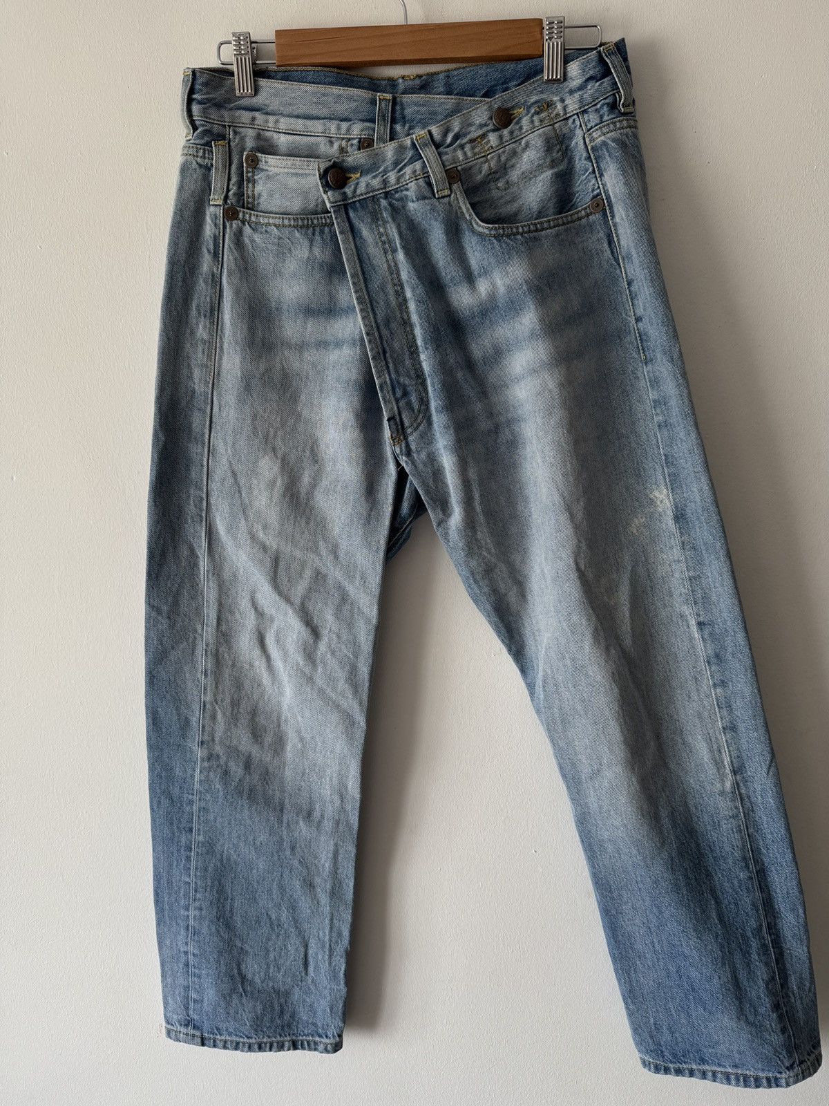 R13 🔥🔥 R13 Blue Crossover Jeans Size 27" / US 4 / IT 40 - 1 Thumbnail
