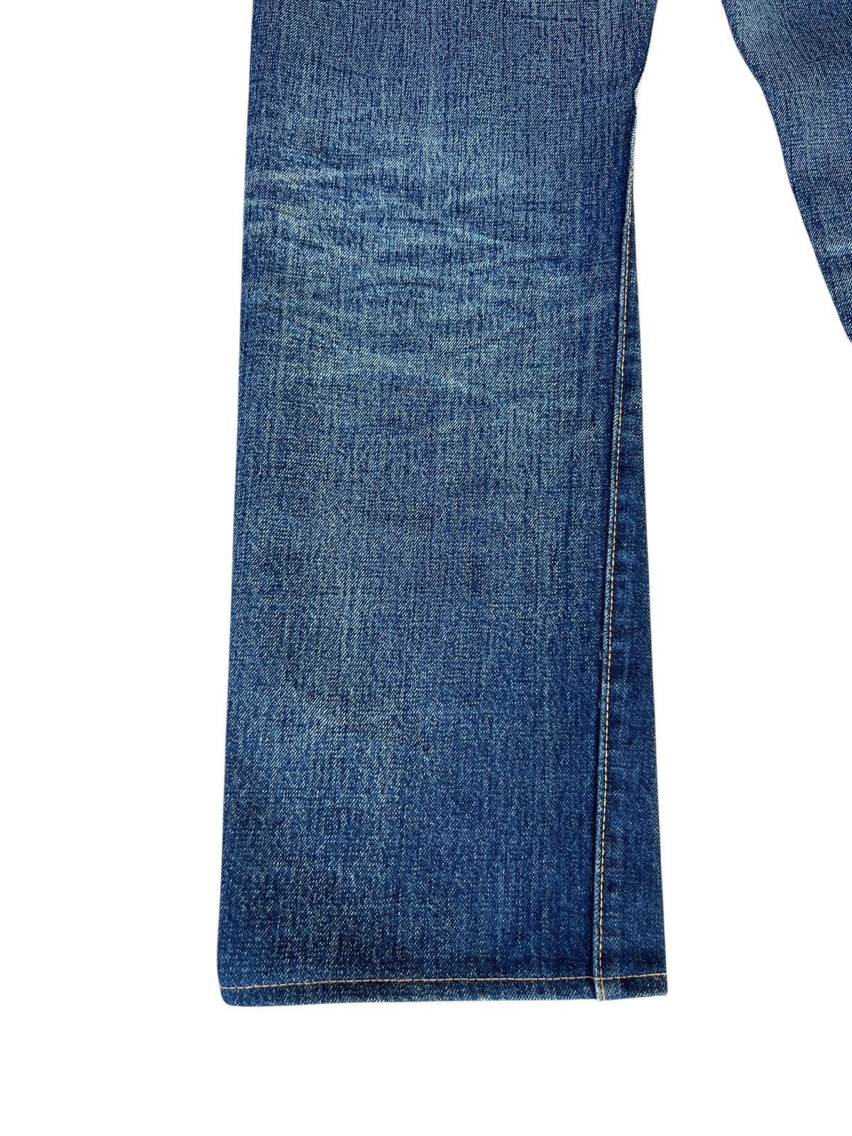 Denime Vintage DENIME Japan Jerky Patch Fade Denim Selvedge Jeans Size US 31 - 16 Thumbnail