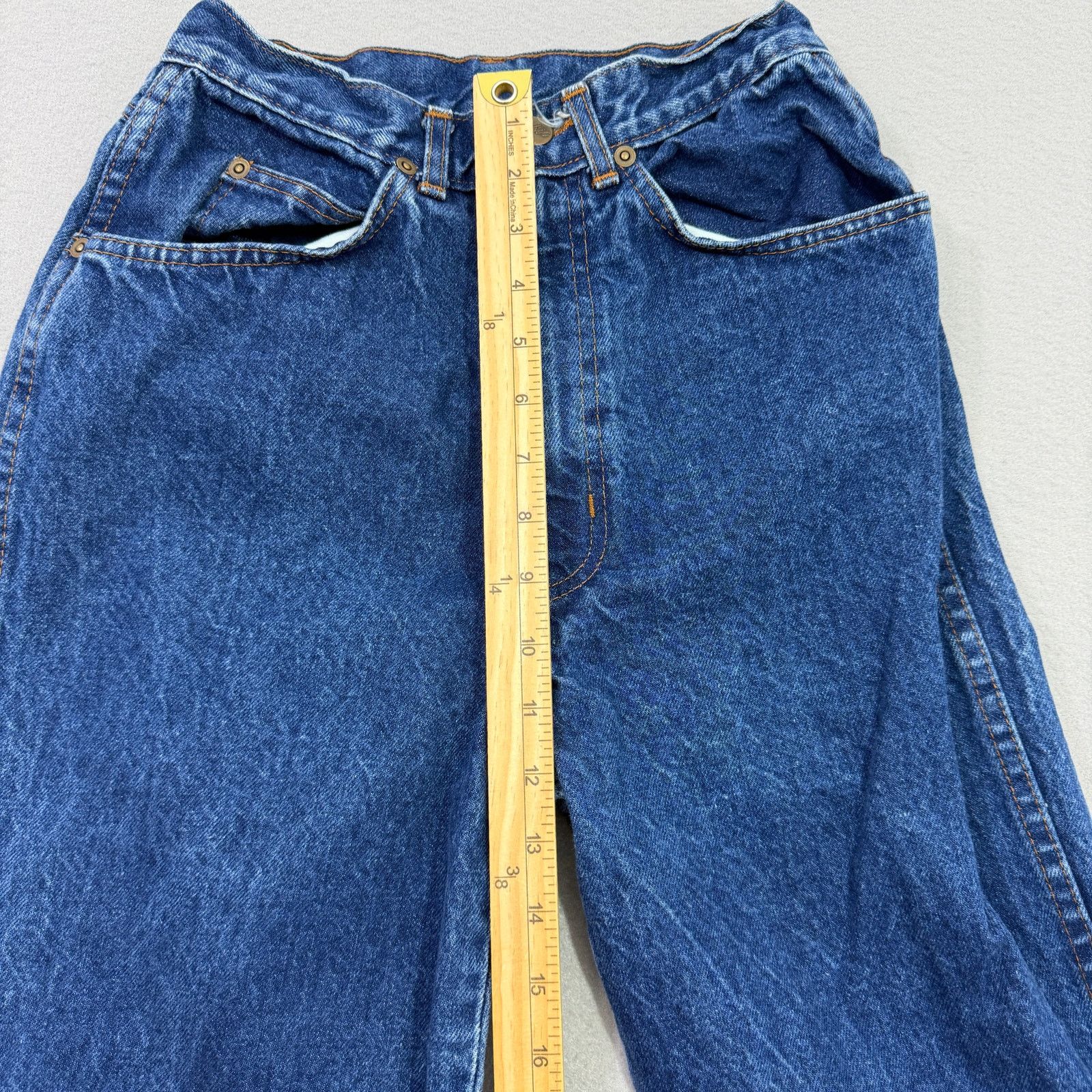 Vintage Vintage Chic High Rise Mom Jeans Women's Size 7 Tall 24x31 Size 24" / US 00 / IT 34 - 8 Thumbnail