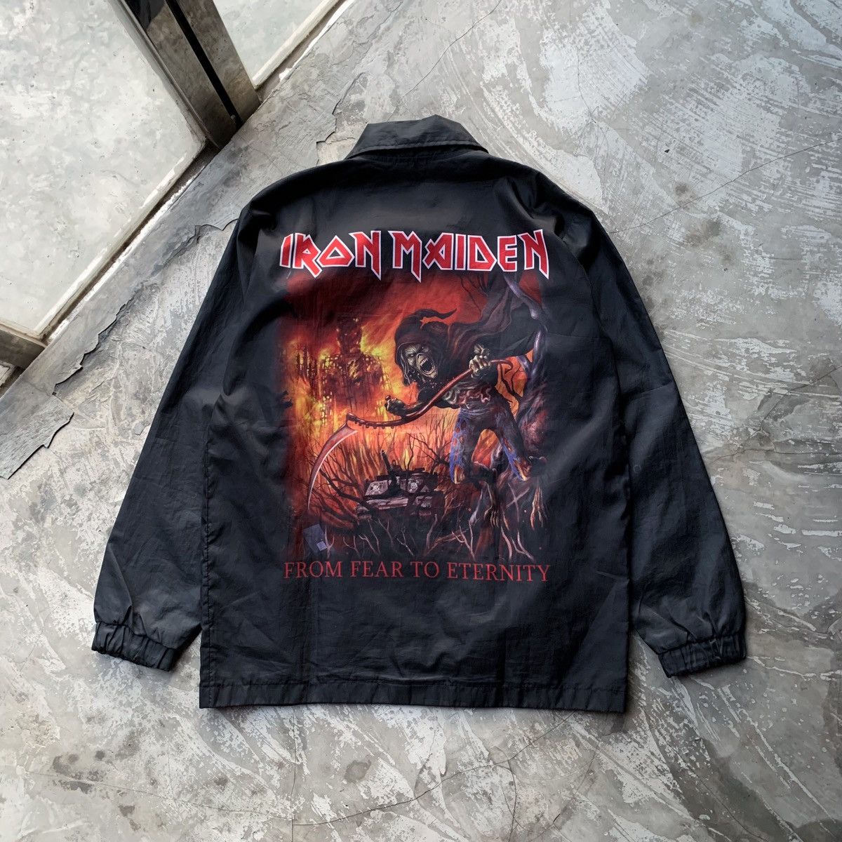 Iron Maiden × Vintage VTG IRON MAIDEN JACKETS Size US M / EU 48-50 / 2 - 3 Thumbnail