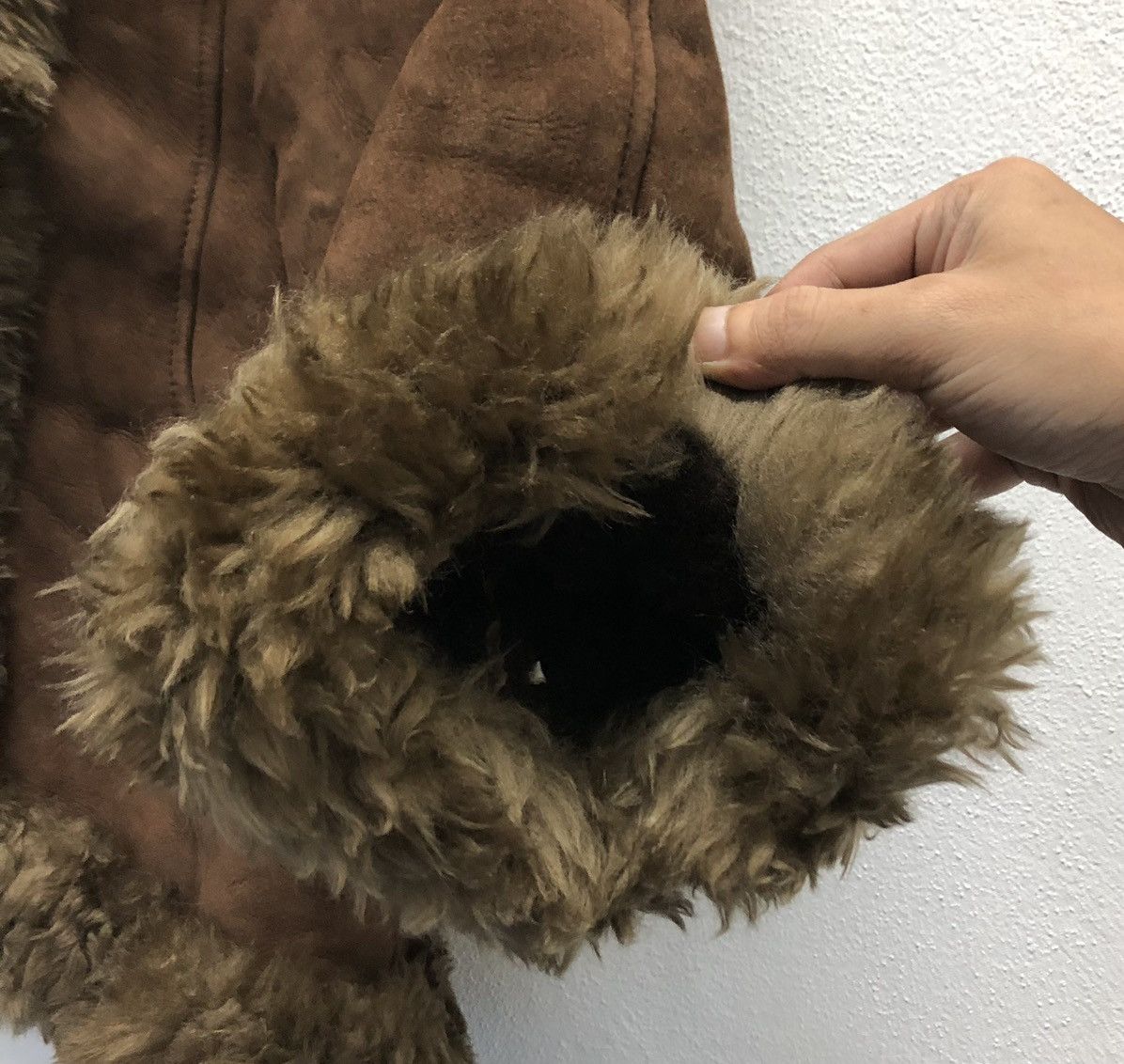 Leather Vintage Rotiny Fur Leather Jacket Size M / US 6-8 / IT 42-44 - 7 Thumbnail