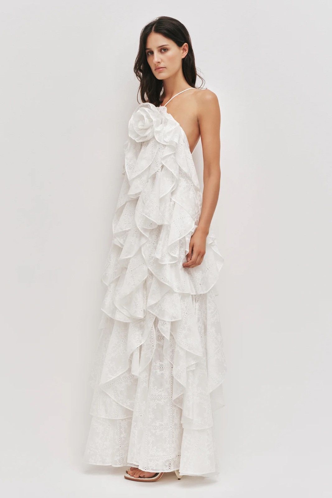 Aje AJE MERRITT EMBROIDERED GOWN $1099 USD size AU8/US4 Size S / US 4 / IT 40 - 3 Thumbnail
