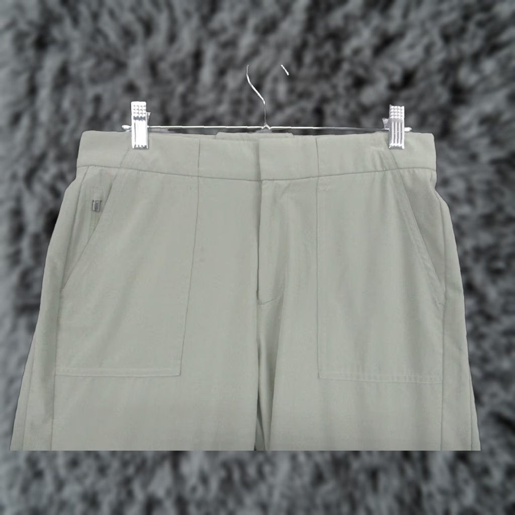 Athleta Athleta Pants Womens 4 Green Wide Leg Stretch Recycled Polyester Athleisure Size 27" / US 4 / IT 40 - 1 Thumbnail