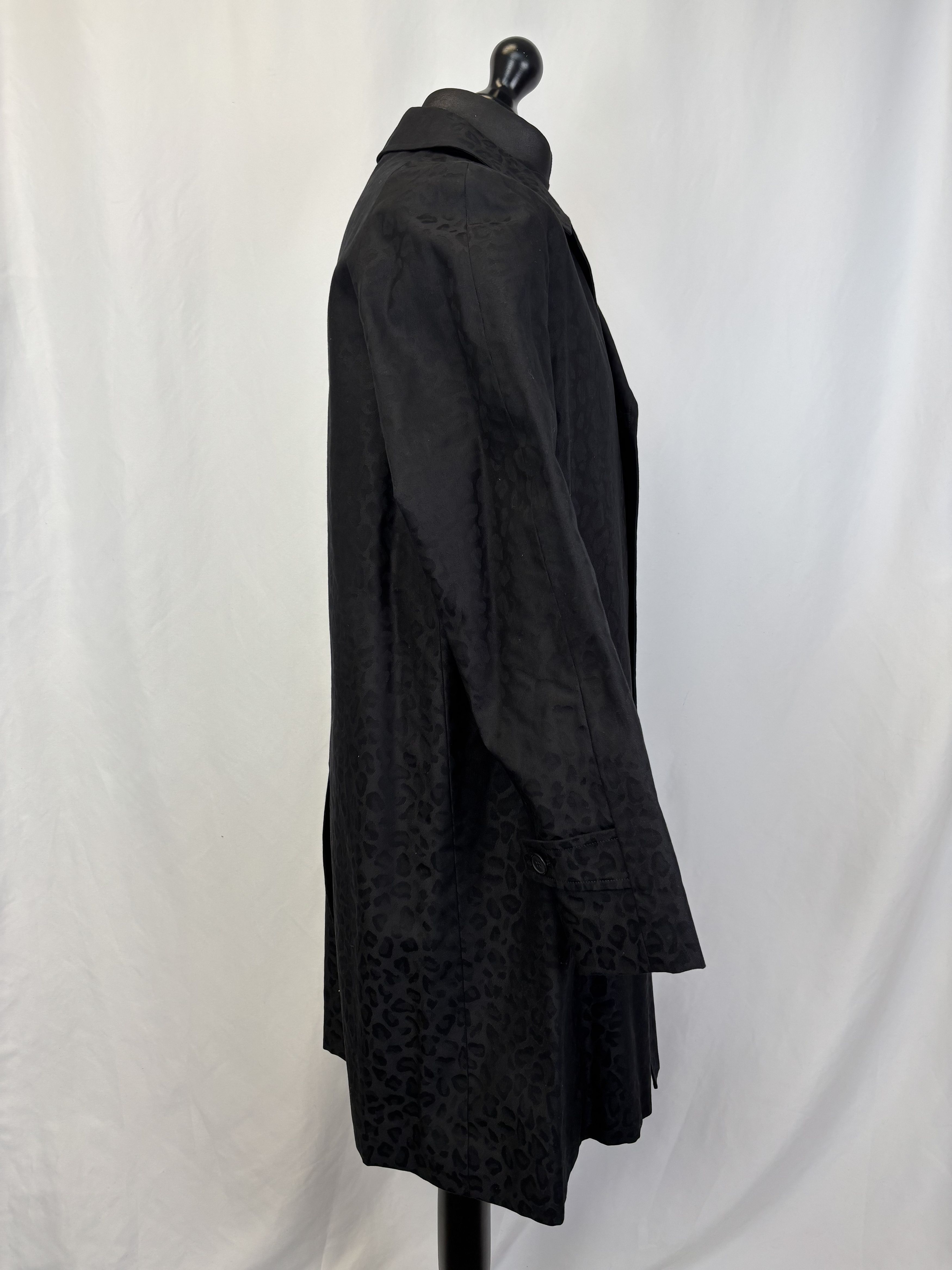 Saint Laurent Paris Saint Laurent Black Leopard Jacket Size US L / EU 52-54 / 3 - 2 Thumbnail