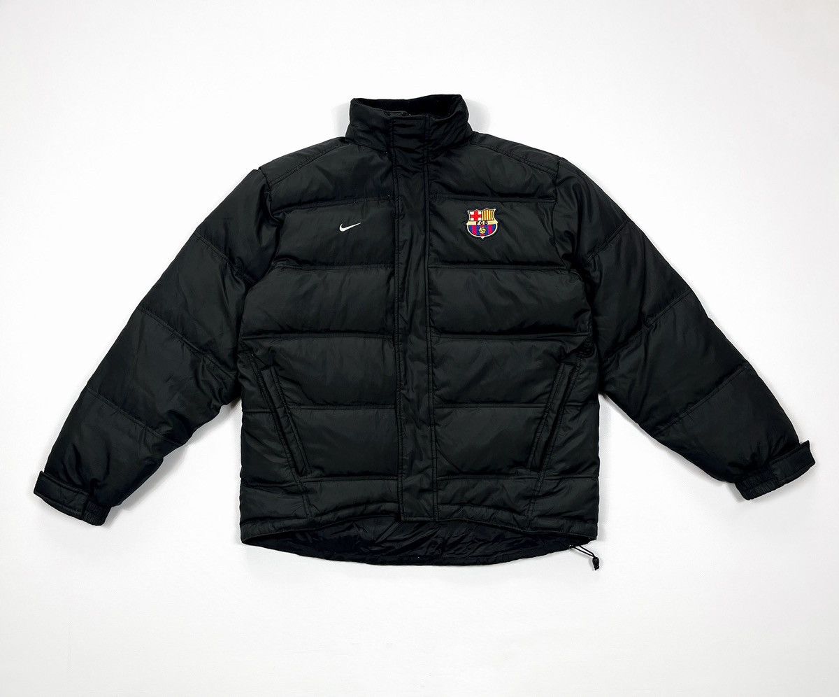 Nike FC Barcelona Vintage Down Jacket 2006 Puffer Size M